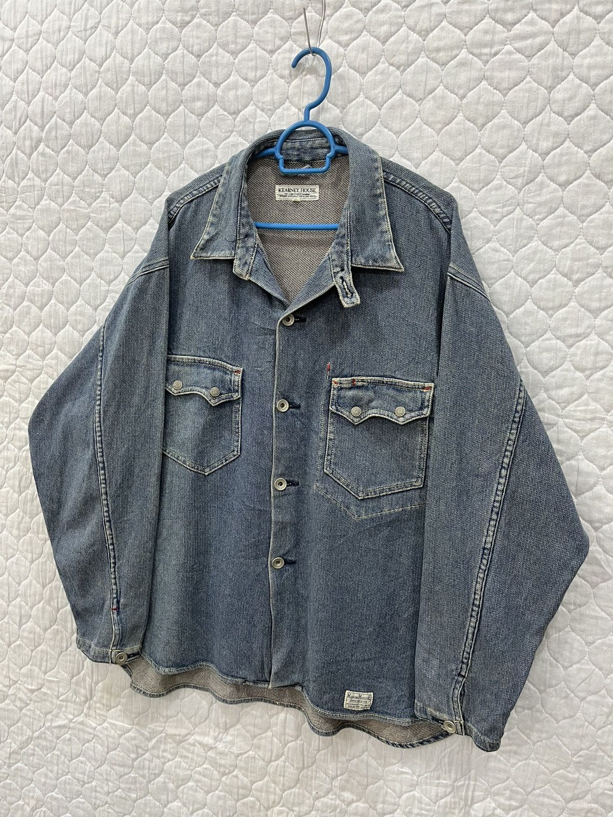 Vintage D. VINTAGE KEARNEY HOUSE DENIM ARLA JACKET Size US L / EU 52-54 / 3 - 2 Thumbnail