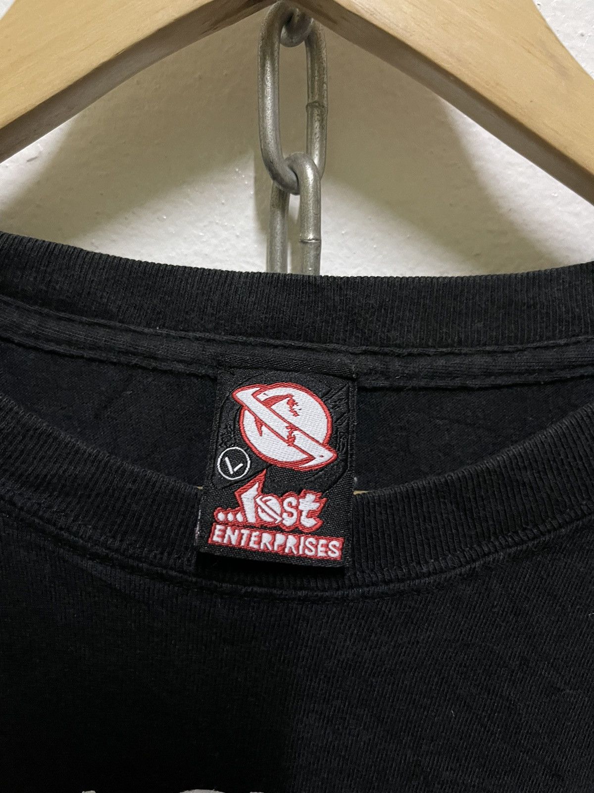 Band Tees × Lost Enterprises Lost Enterprise Parody Black Flag Band Size US L / EU 52-54 / 3 - 7 Thumbnail