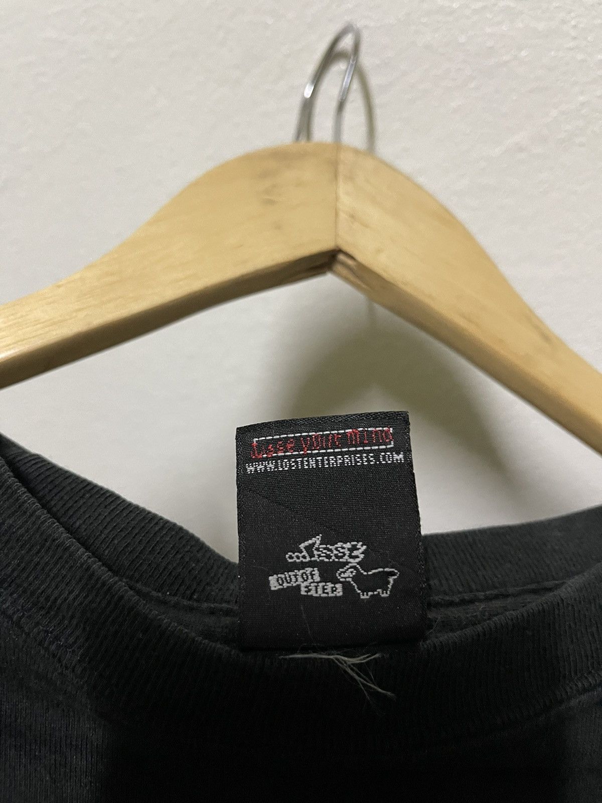 Band Tees × Lost Enterprises Lost Enterprise Parody Black Flag Band Size US L / EU 52-54 / 3 - 8 Thumbnail