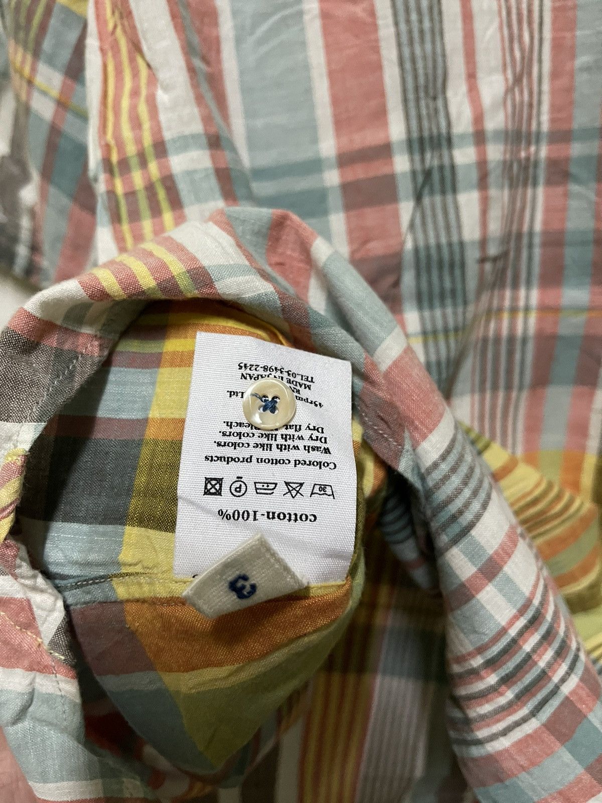 45rpm × Japanese Brand 45rpm Checked Shirt Japan Size US L / EU 52-54 / 3 - 13 Thumbnail