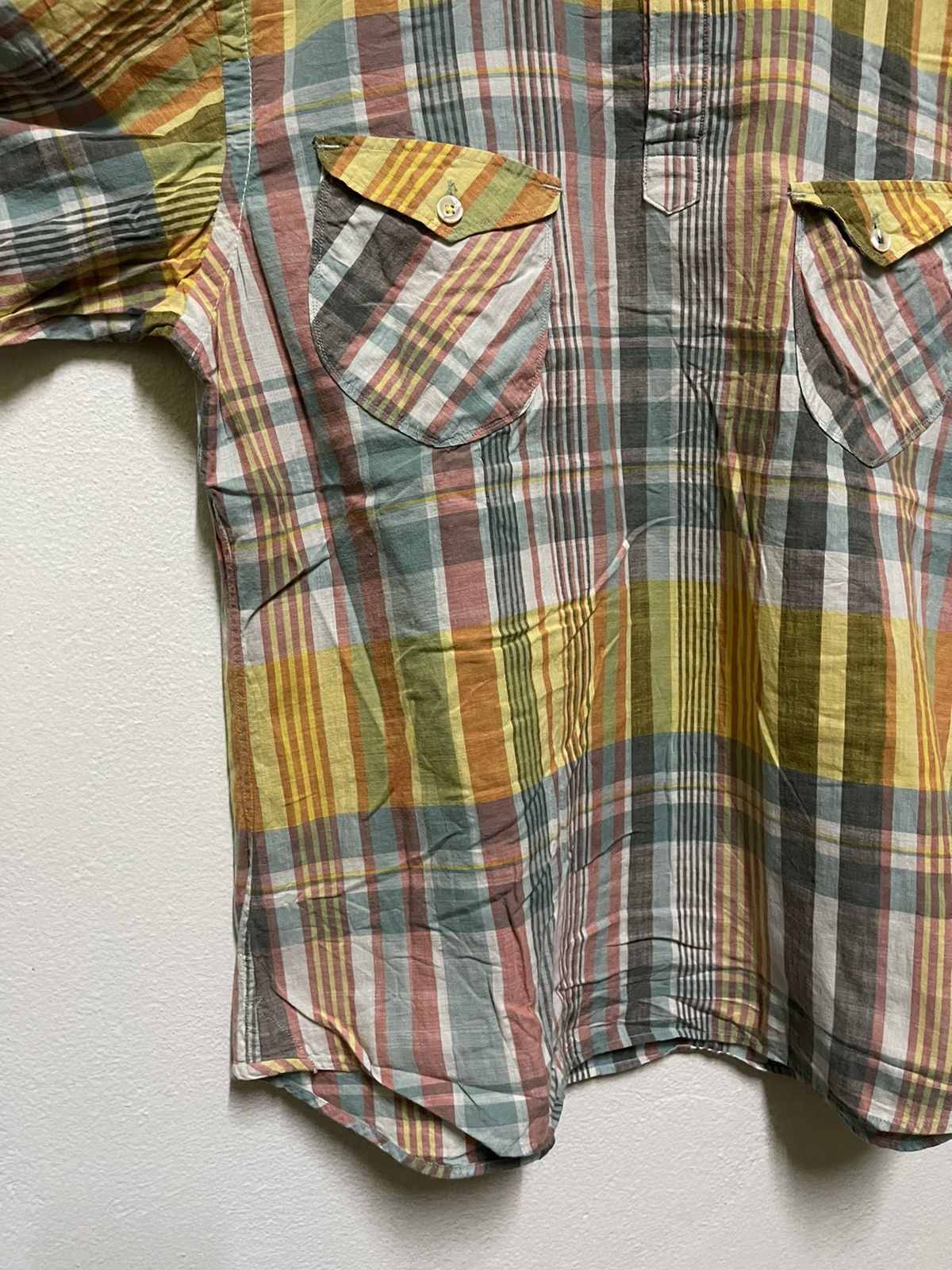 45rpm × Japanese Brand 45rpm Checked Shirt Japan Size US L / EU 52-54 / 3 - 3 Thumbnail