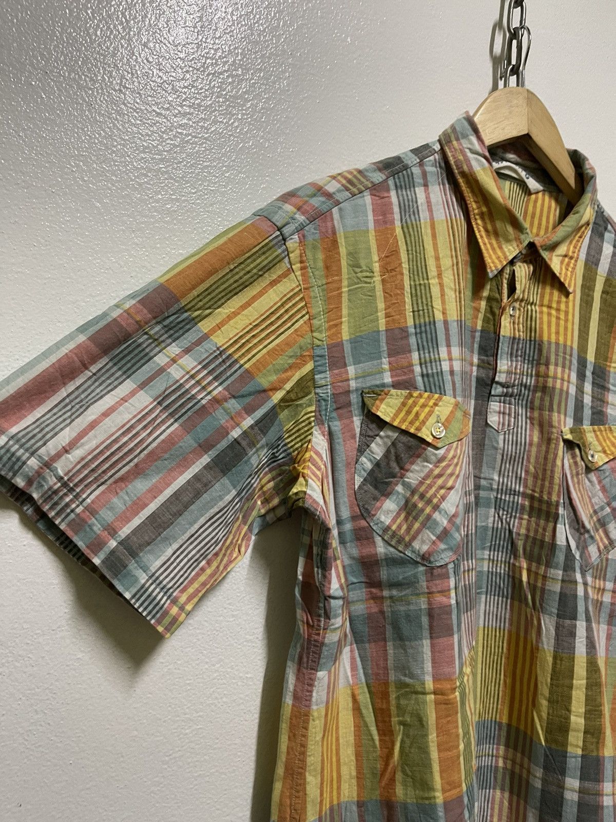 45rpm × Japanese Brand 45rpm Checked Shirt Japan Size US L / EU 52-54 / 3 - 2 Thumbnail