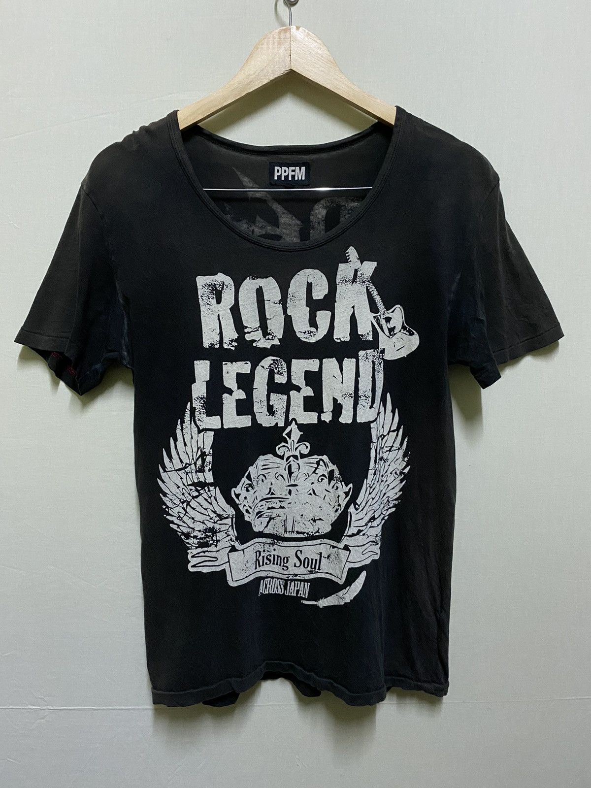 Japanese Brand Rock Legend Rising Soul Across Japan Tour Distressed Size US M / EU 48-50 / 2 - 1 Thumbnail
