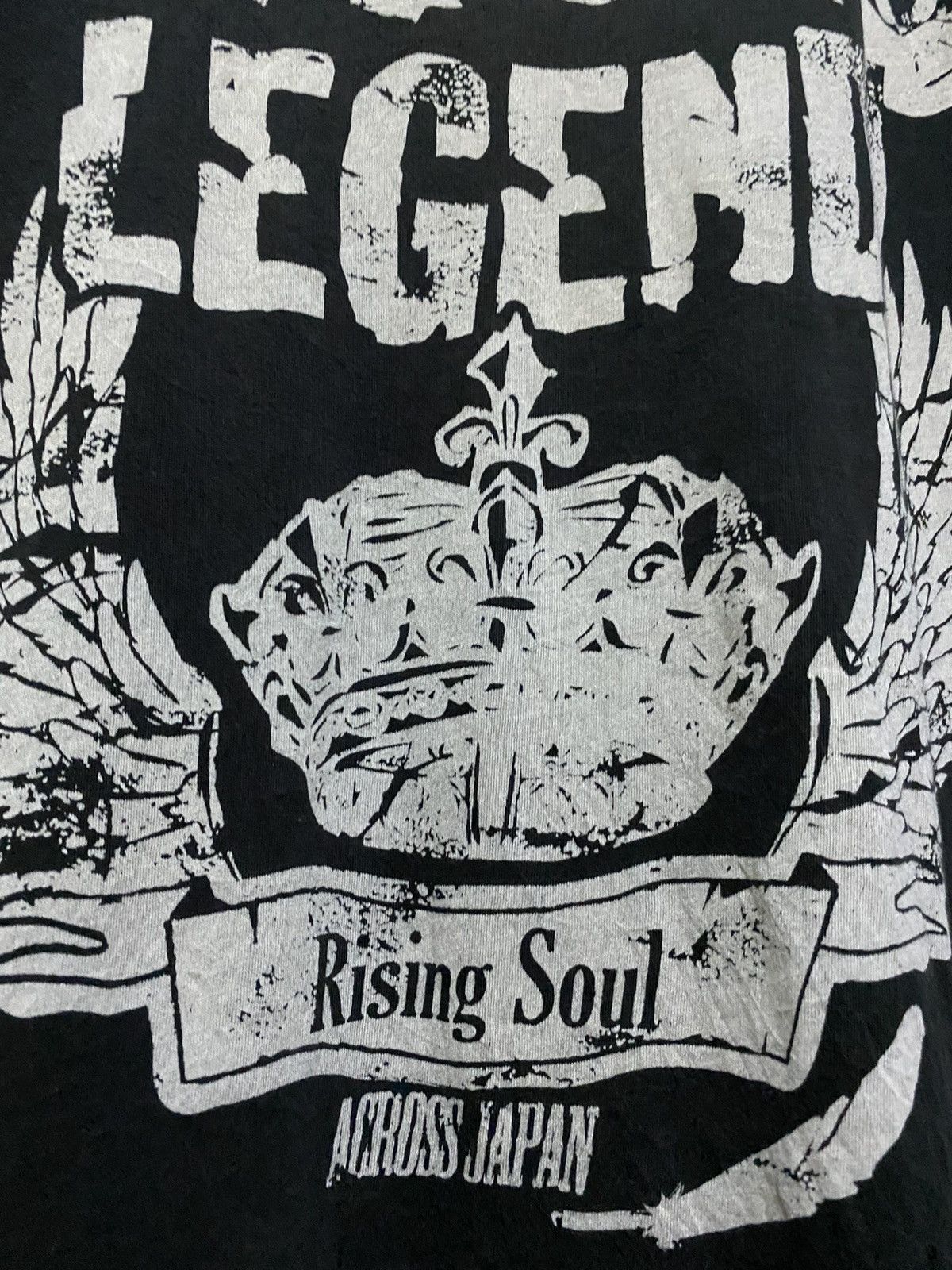 Japanese Brand Rock Legend Rising Soul Across Japan Tour Distressed Size US M / EU 48-50 / 2 - 4 Thumbnail