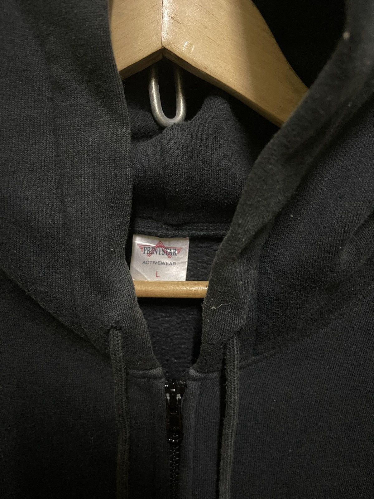 Japanese Brand Punk Not Dead Back Hit Zipper Hoodie Black Size US L / EU 52-54 / 3 - 10 Thumbnail