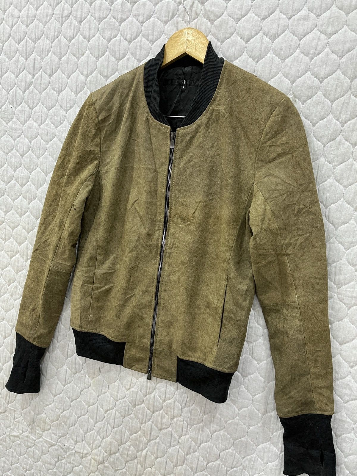 NO ID (Ww). NO ID JAPANESE HYPEBEAST SUEDE LEATHER JACKET Size M / US 6-8 / IT 42-44 - 2 Thumbnail