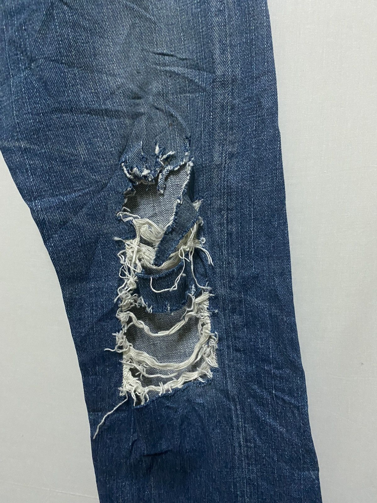 45rpm × Japanese Brand 45rpm Thrashed Denim Selvedge Japan Size US 26 / EU 42 - 5 Thumbnail