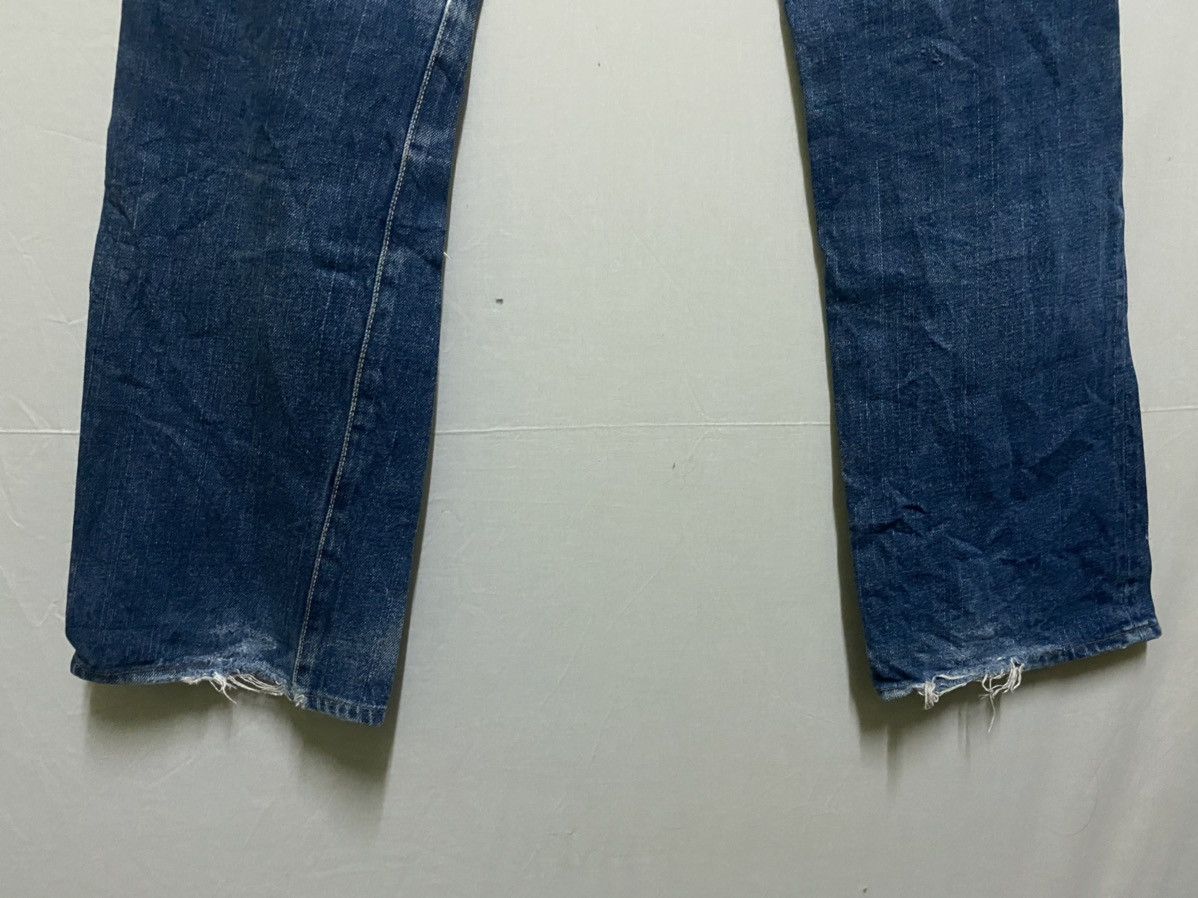 45rpm × Japanese Brand 45rpm Thrashed Denim Selvedge Japan Size US 26 / EU 42 - 10 Thumbnail