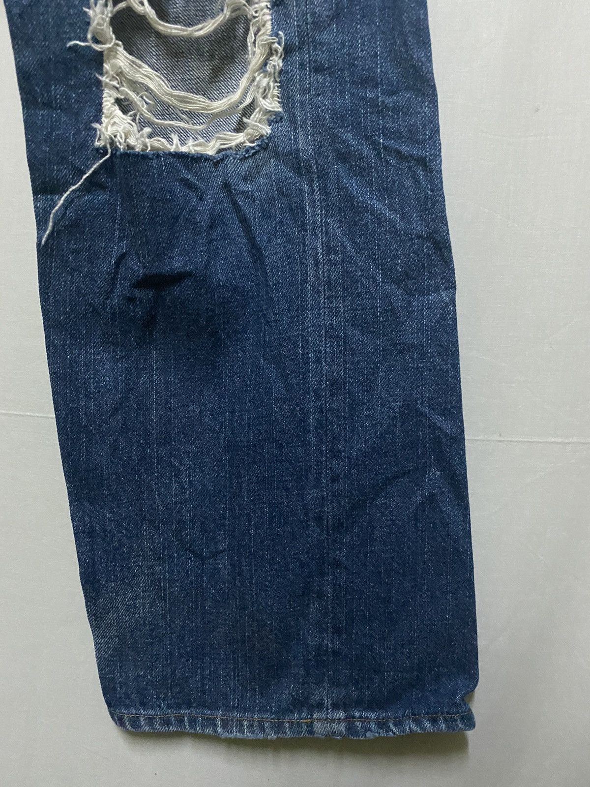 45rpm × Japanese Brand 45rpm Thrashed Denim Selvedge Japan Size US 26 / EU 42 - 6 Thumbnail