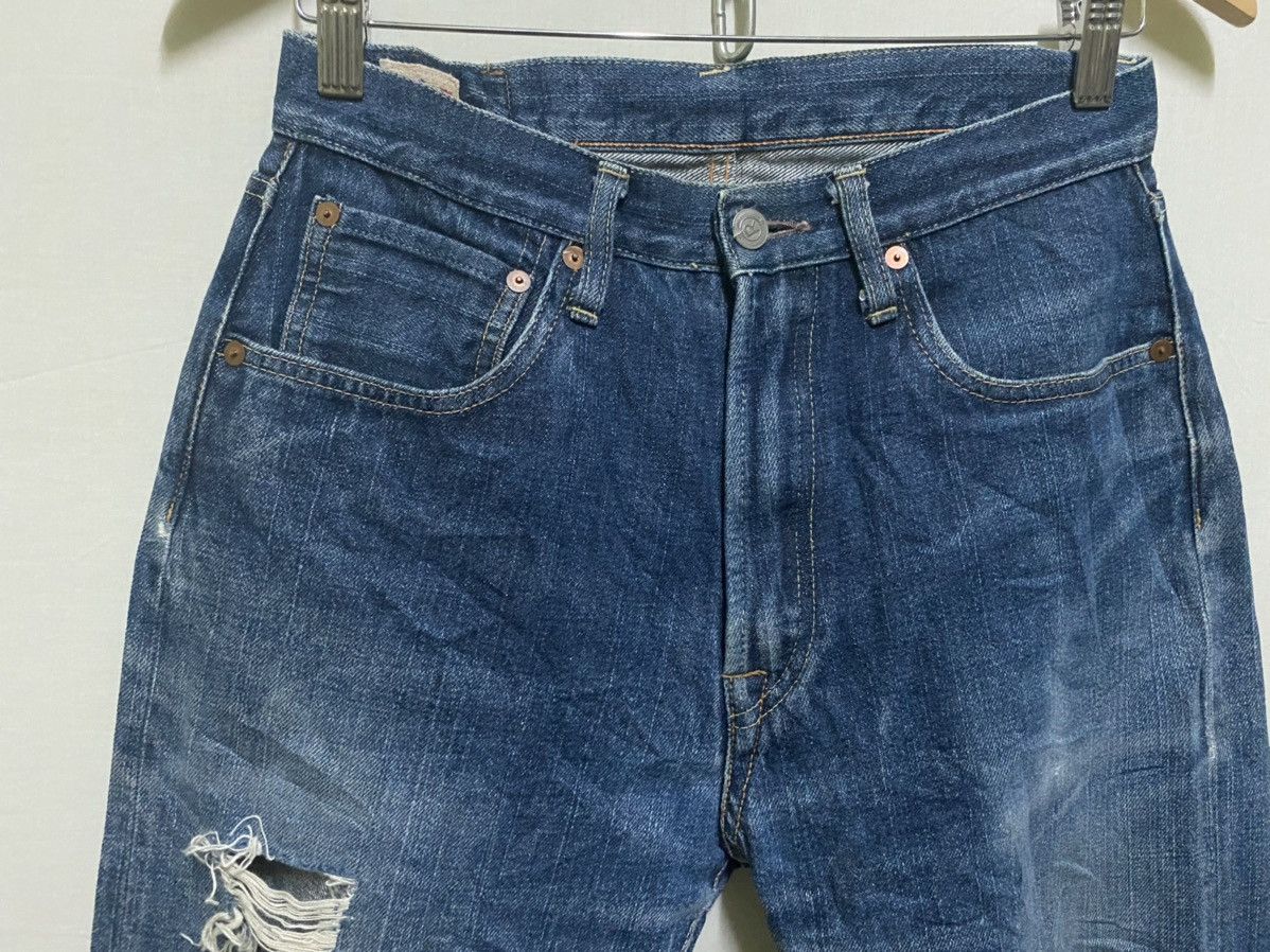 45rpm × Japanese Brand 45rpm Thrashed Denim Selvedge Japan Size US 26 / EU 42 - 2 Thumbnail