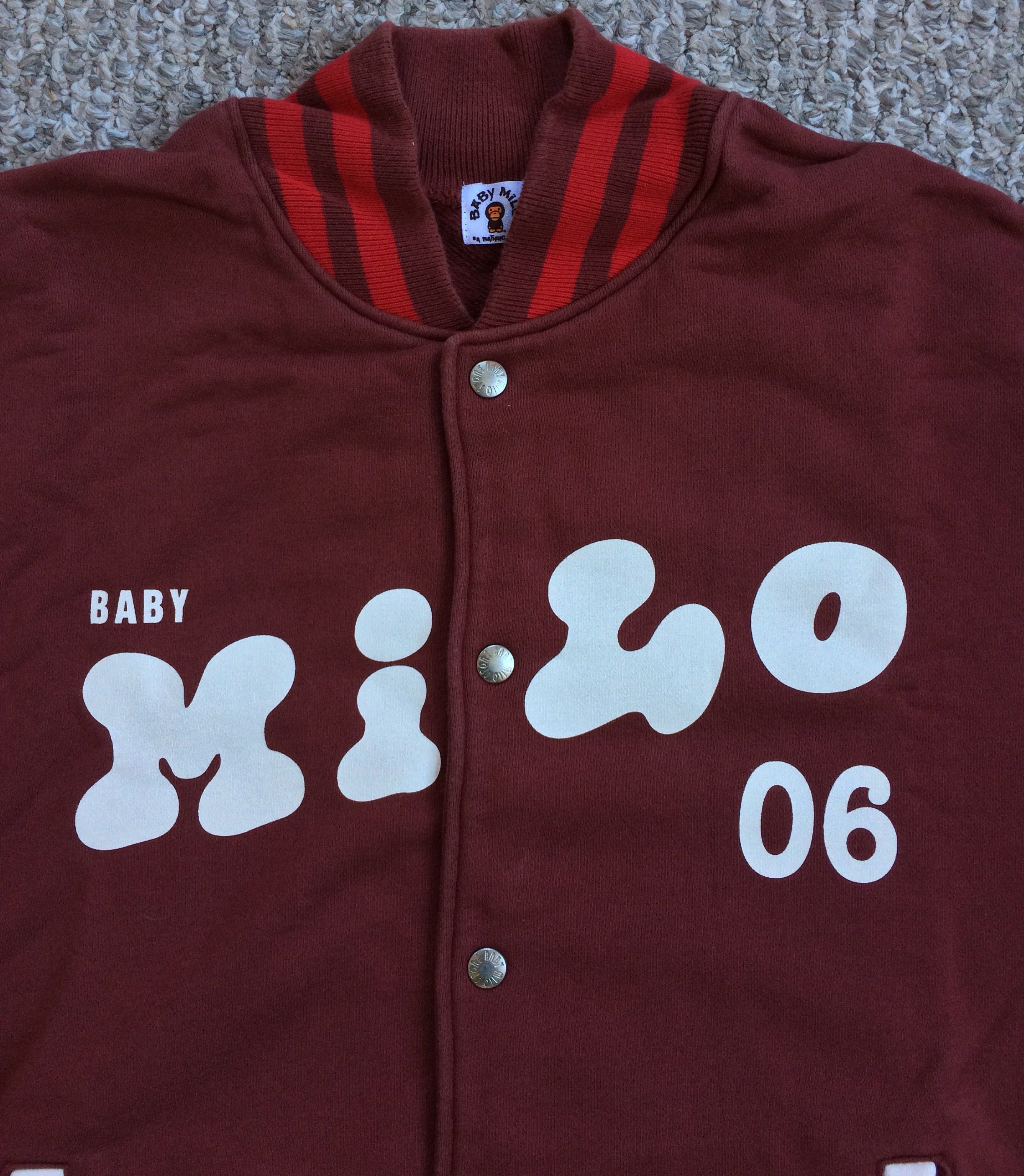 Bape F/W 2006 Baby Milo Varsity Jacket Size US M / EU 48-50 / 2 - 2 Thumbnail