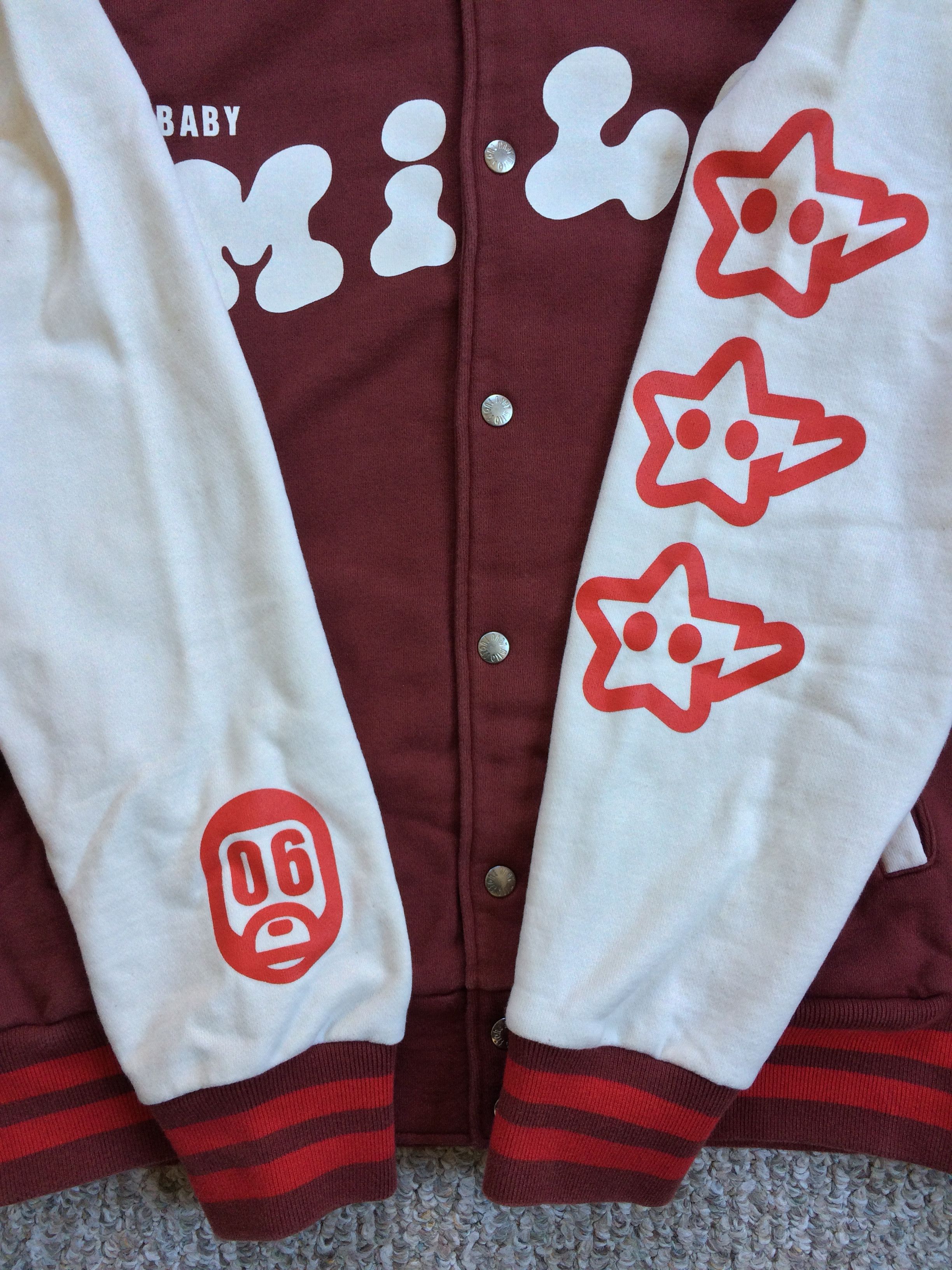 Bape F/W 2006 Baby Milo Varsity Jacket Size US M / EU 48-50 / 2 - 3 Thumbnail