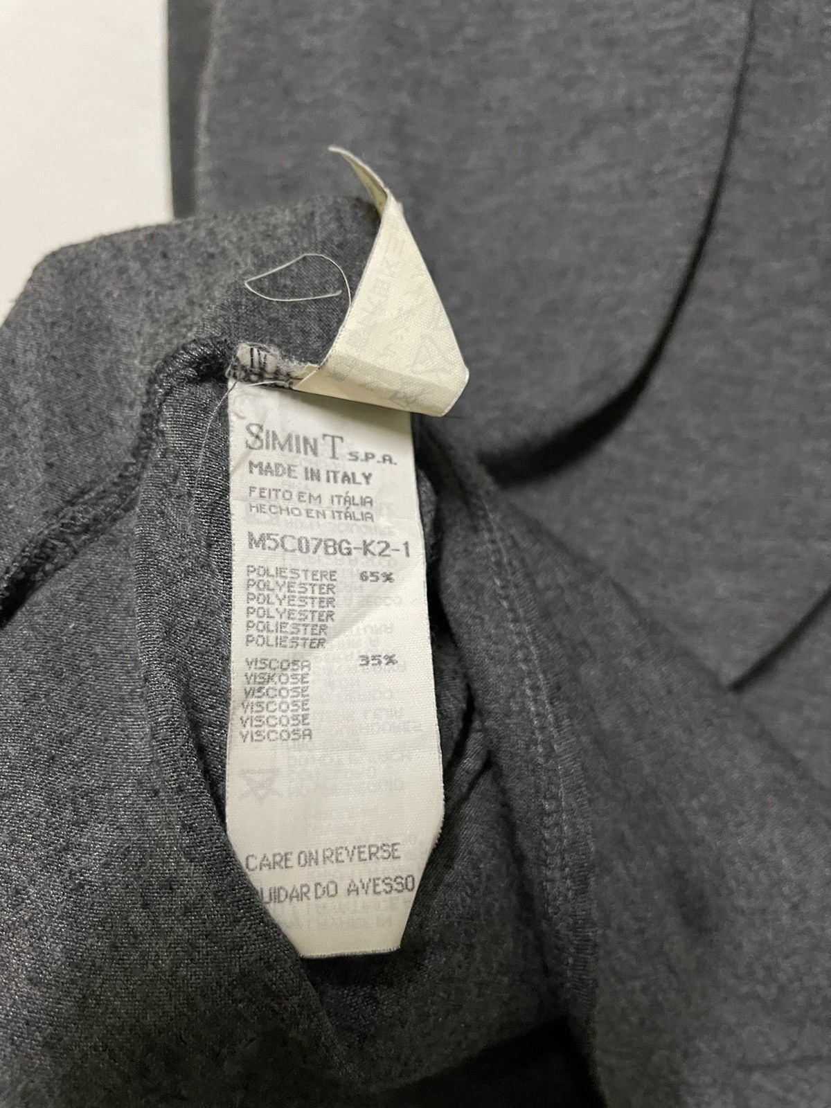 Giorgio Armani × Vintage Armani Jeans Shirt Long Sleeve Size S / US 4 / IT 40 - 8 Thumbnail