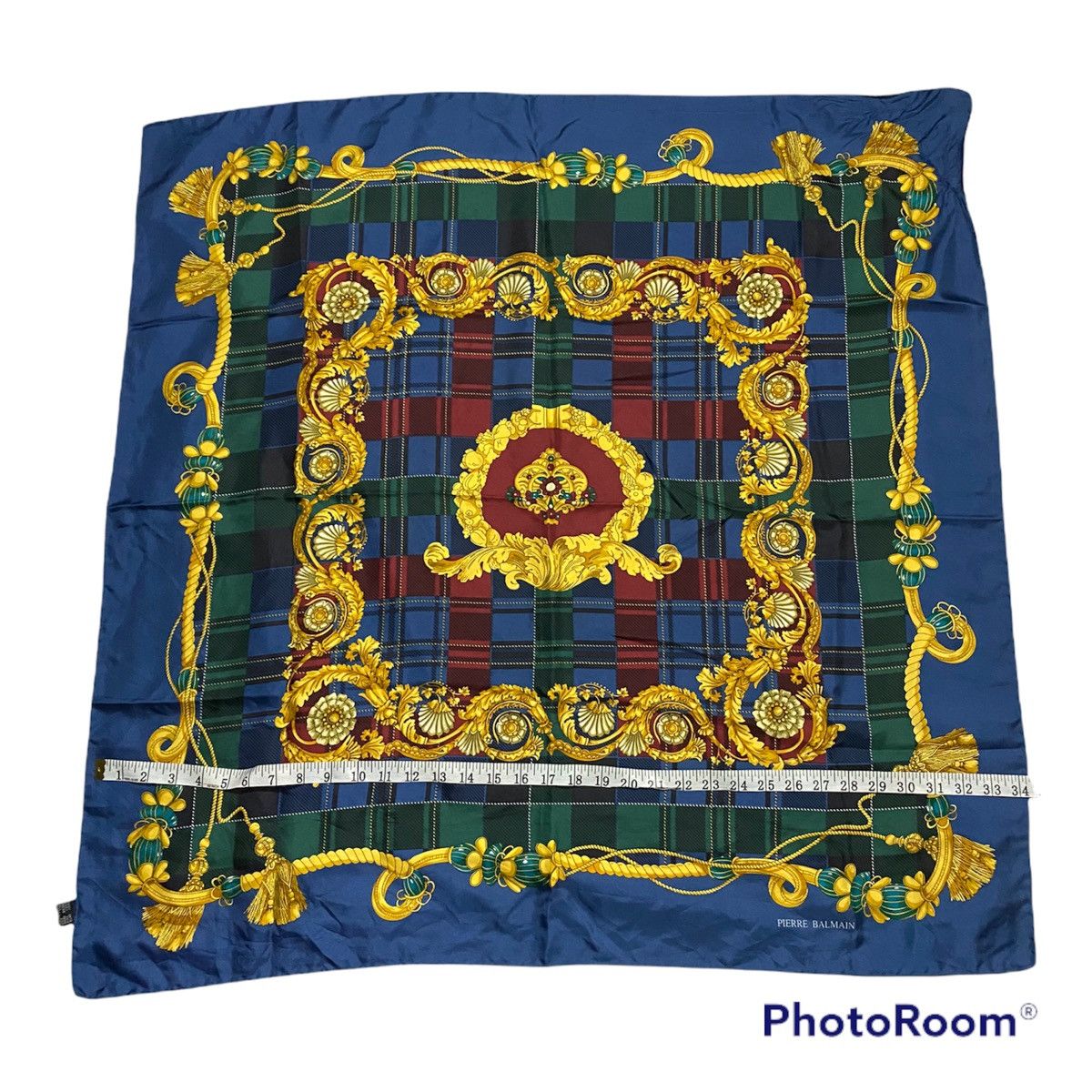 Pierre Balmain × Vintage Offer‼️Vintage Pierre Balmain Silk Scarf Size ONE SIZE - 7 Thumbnail