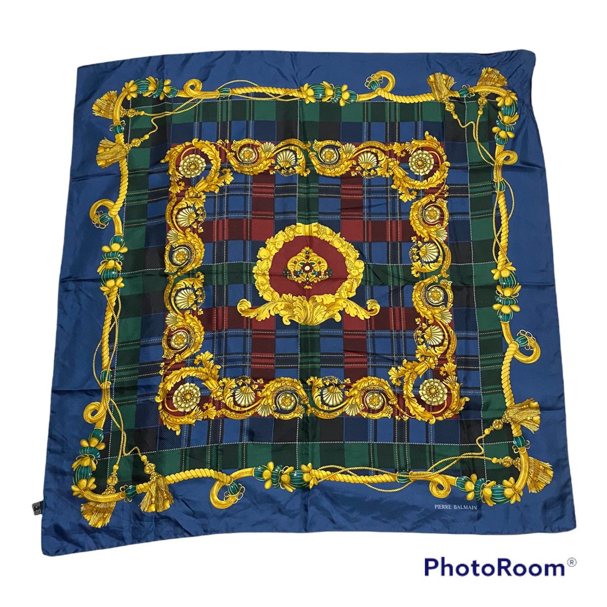 Pierre Balmain × Vintage Offer‼️Vintage Pierre Balmain Silk Scarf Size ONE SIZE - 6 Thumbnail