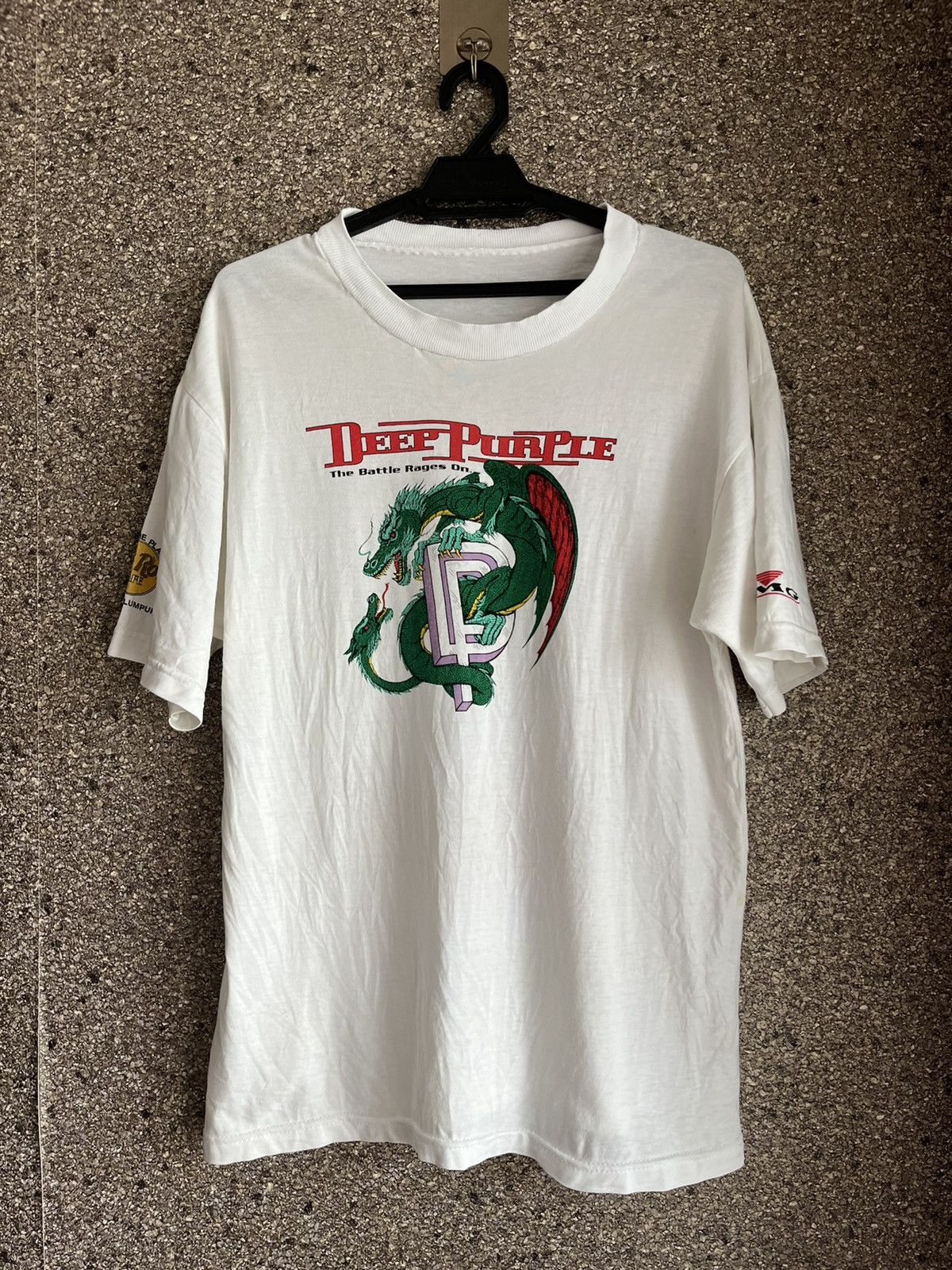 Hard Rock Cafe × Vintage Deep purple X Hard Rock Cafe ft23 Size US L / EU 52-54 / 3 - 1 Thumbnail