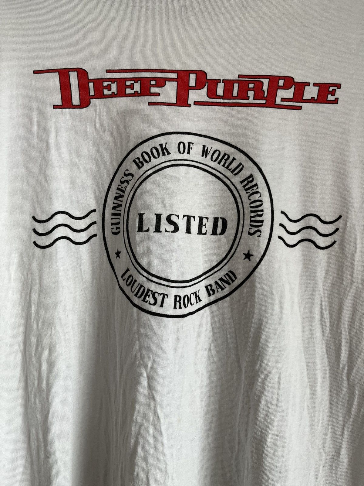 Hard Rock Cafe × Vintage Deep purple X Hard Rock Cafe ft23 Size US L / EU 52-54 / 3 - 4 Thumbnail