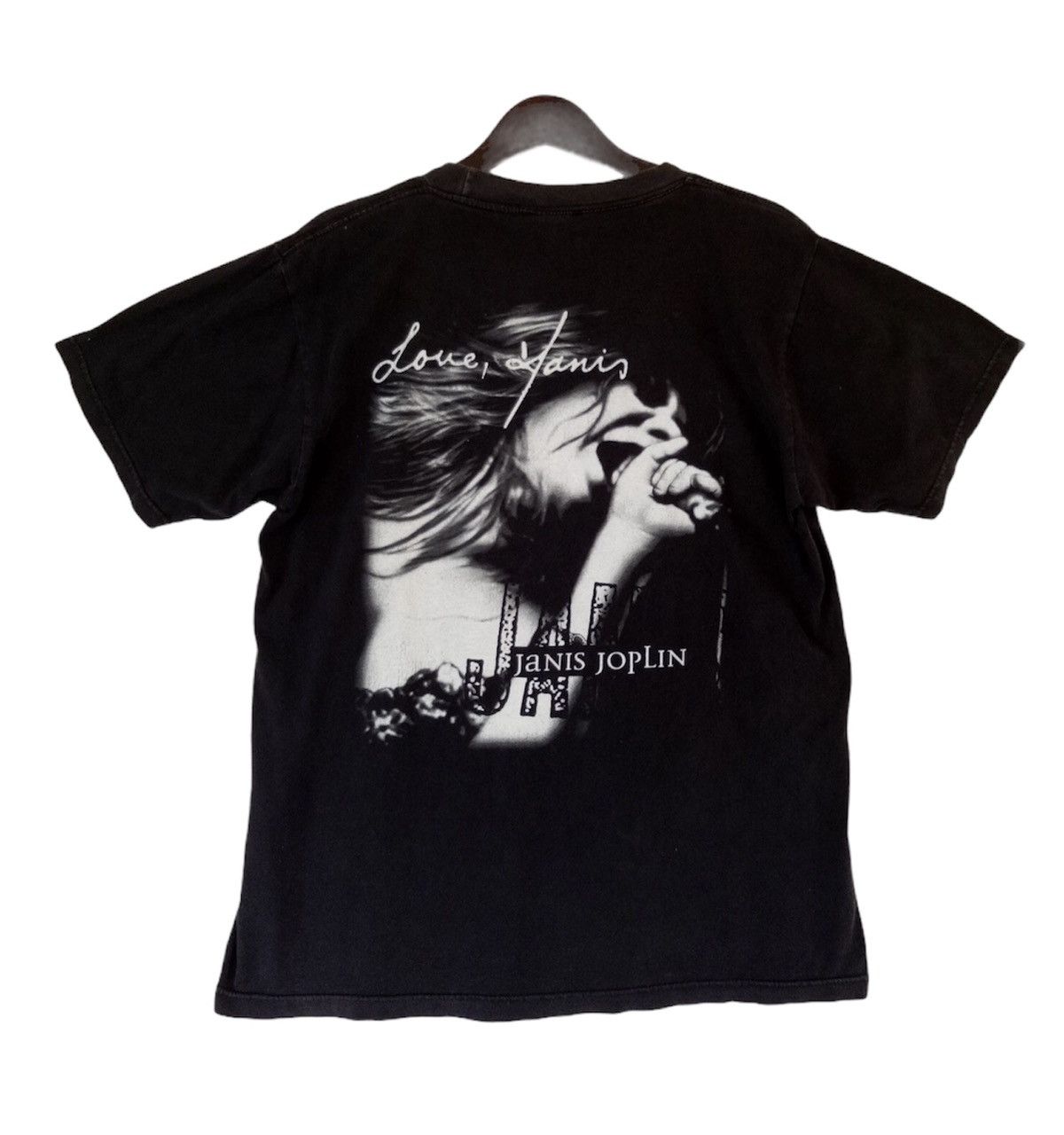Band Tees VINTAGE JANIS JOPLIN american singer promo tee shirt Size US L / EU 52-54 / 3 - 2 Thumbnail
