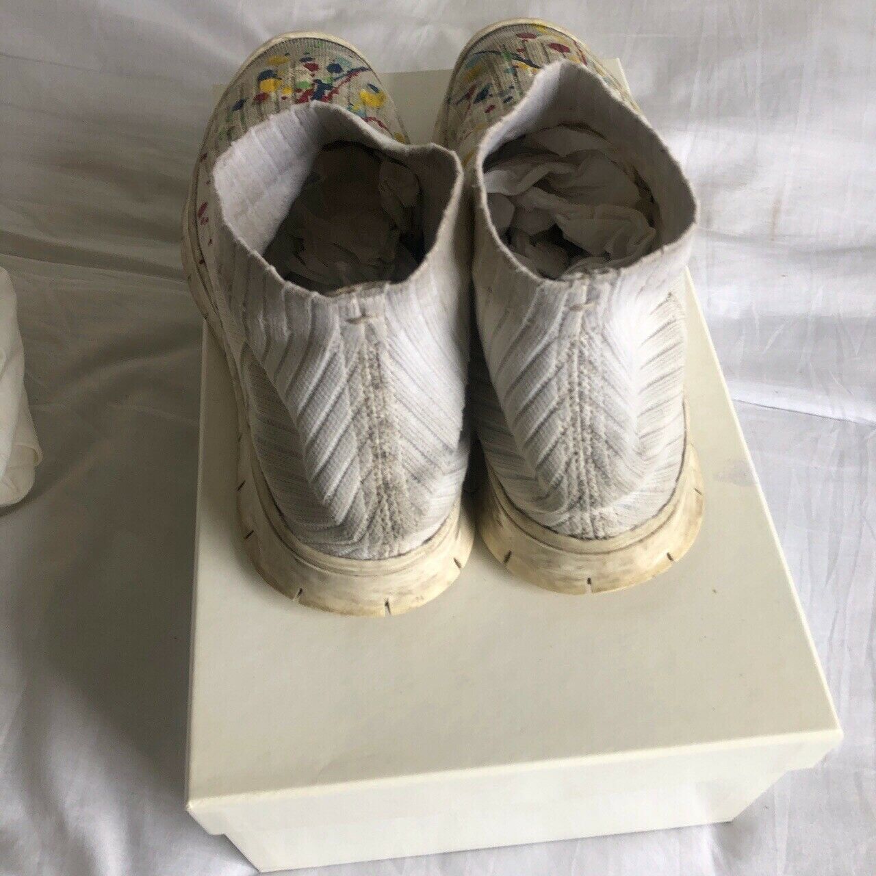 Maison Margiela Maison Martin Margiela Paint drop sock sneakers GAT Size US 7 / EU 40 - 7 Thumbnail