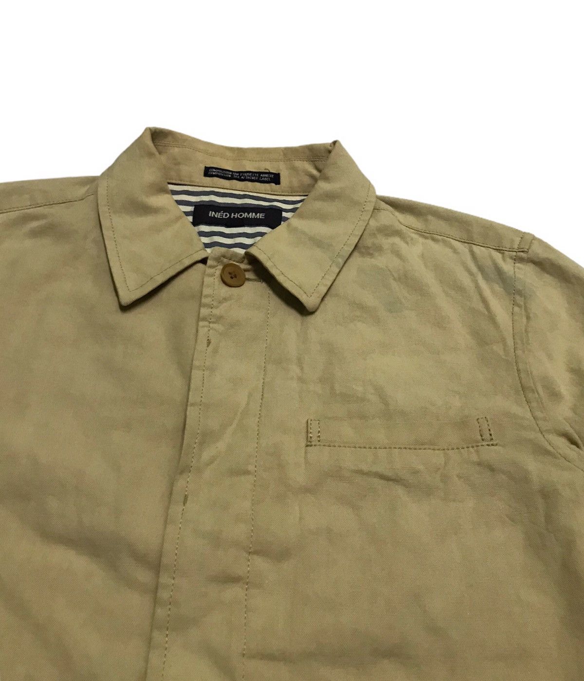 Yohji Yamamoto Ined homme cotton jacket Size US S / EU 44-46 / 1 - 2 Thumbnail