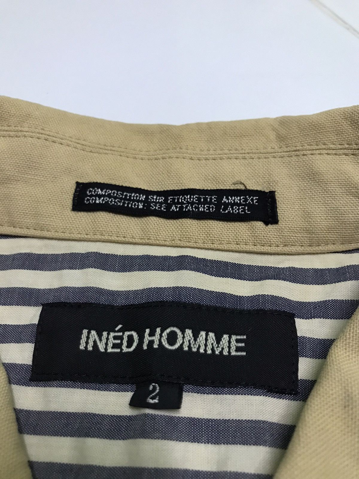 Yohji Yamamoto Ined homme cotton jacket Size US S / EU 44-46 / 1 - 5 Thumbnail