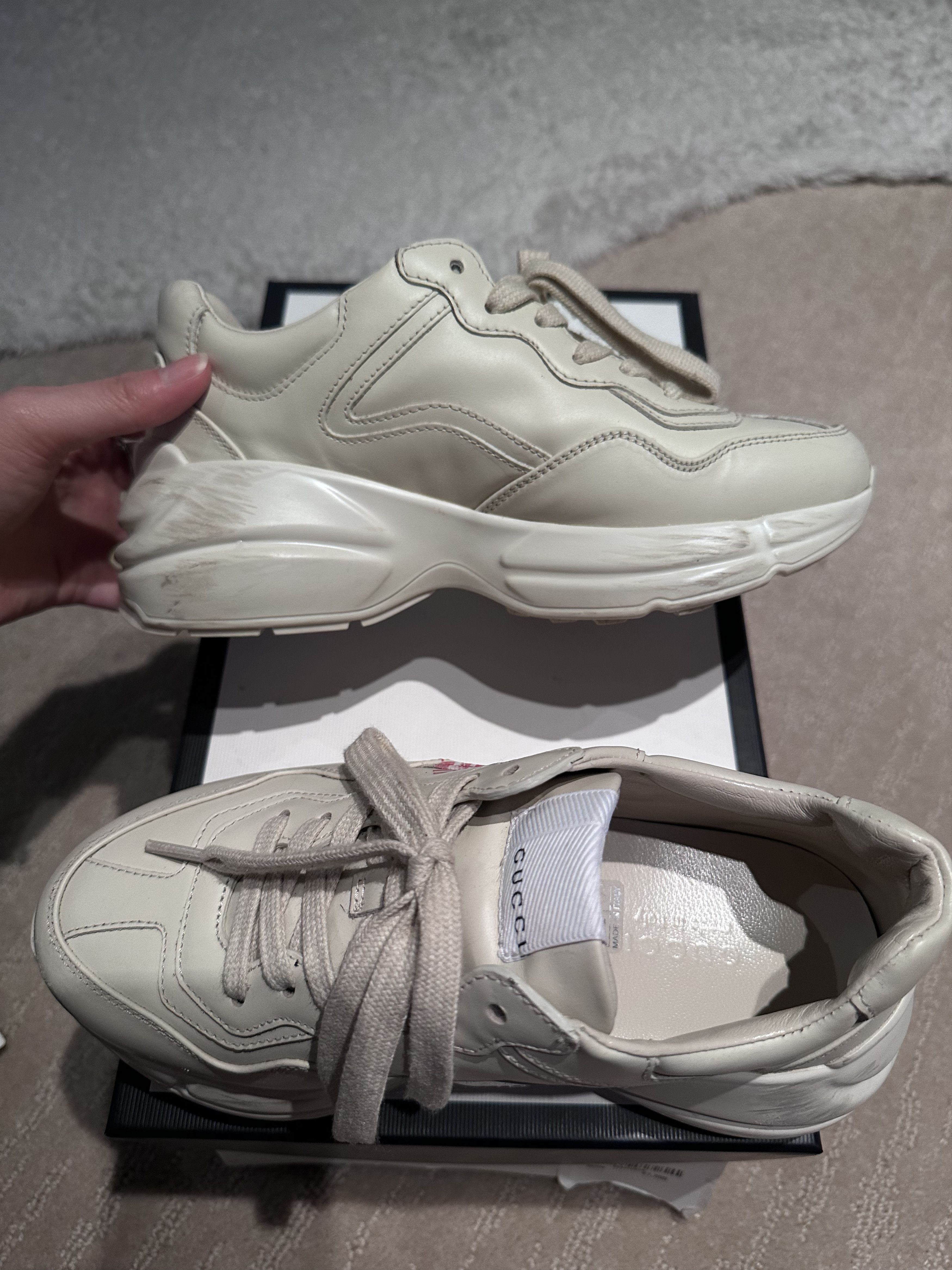 Gucci Gucci Rhyton Interlocking Disc Size US 4 / IT 34 - 5 Thumbnail