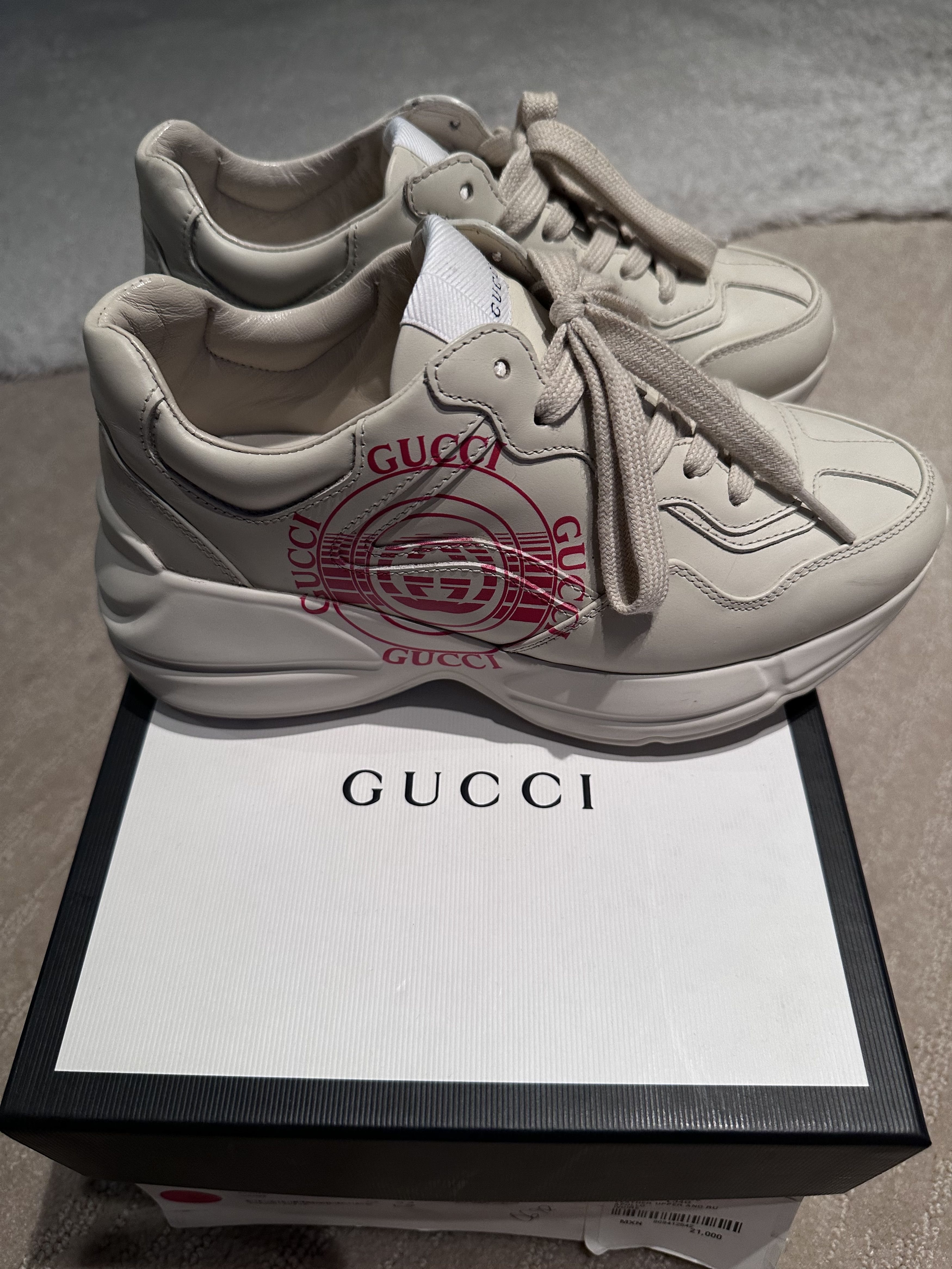Gucci Gucci Rhyton Interlocking Disc Size US 4 / IT 34 - 2 Thumbnail
