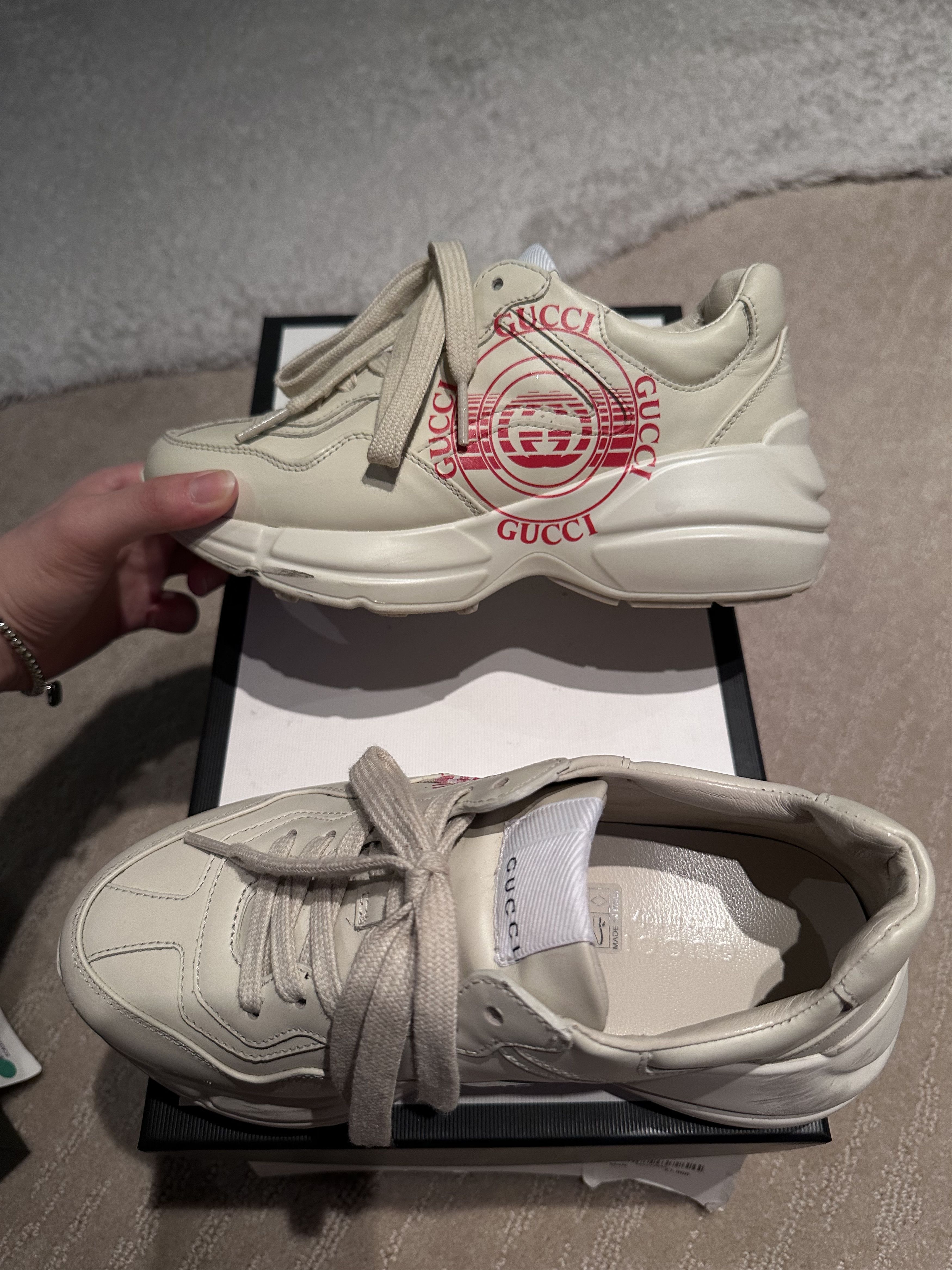 Gucci Gucci Rhyton Interlocking Disc Size US 4 / IT 34 - 7 Thumbnail