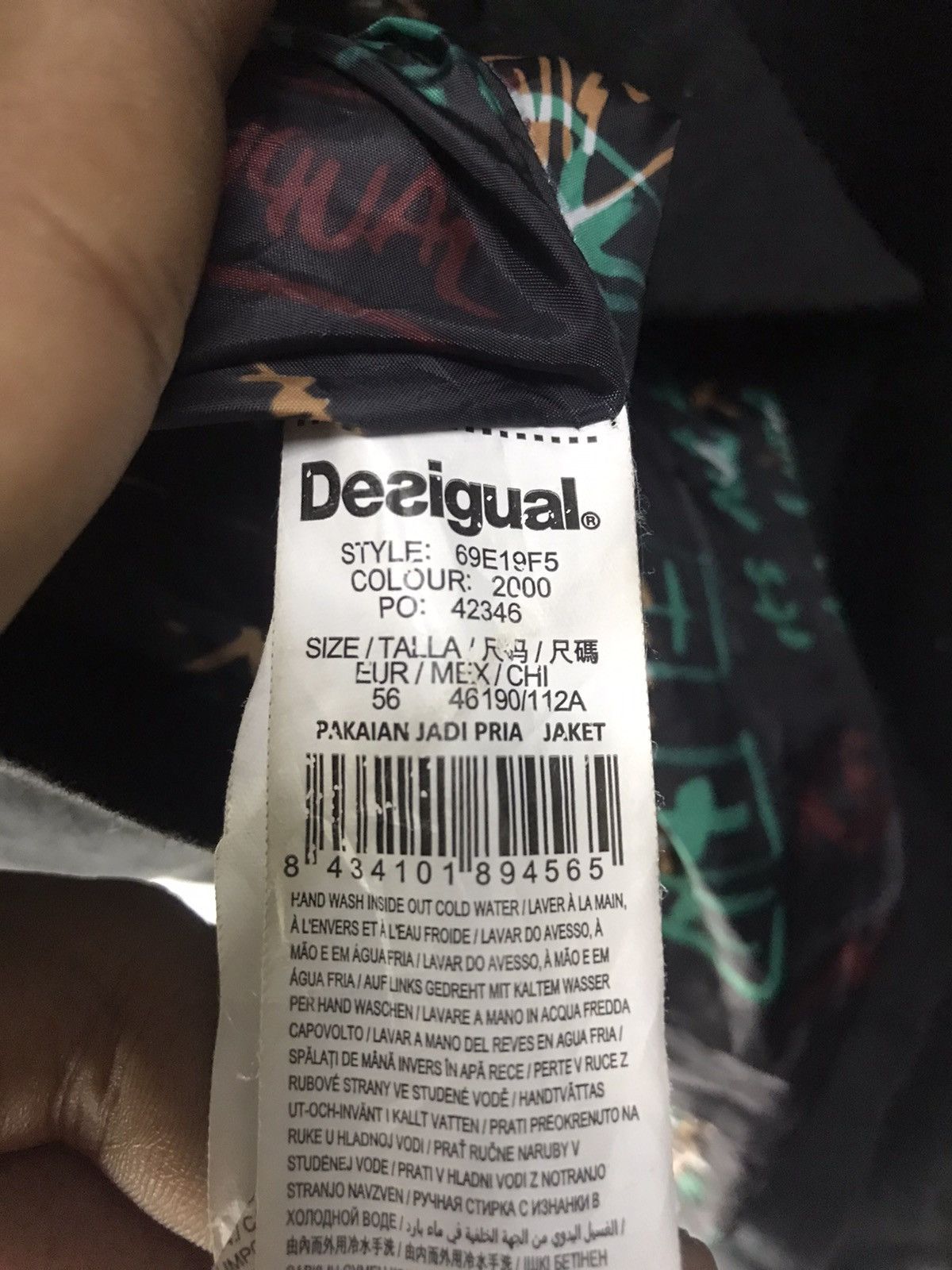 Designer × Desigual Desigual long jacket Size US L / EU 52-54 / 3 - 4 Thumbnail