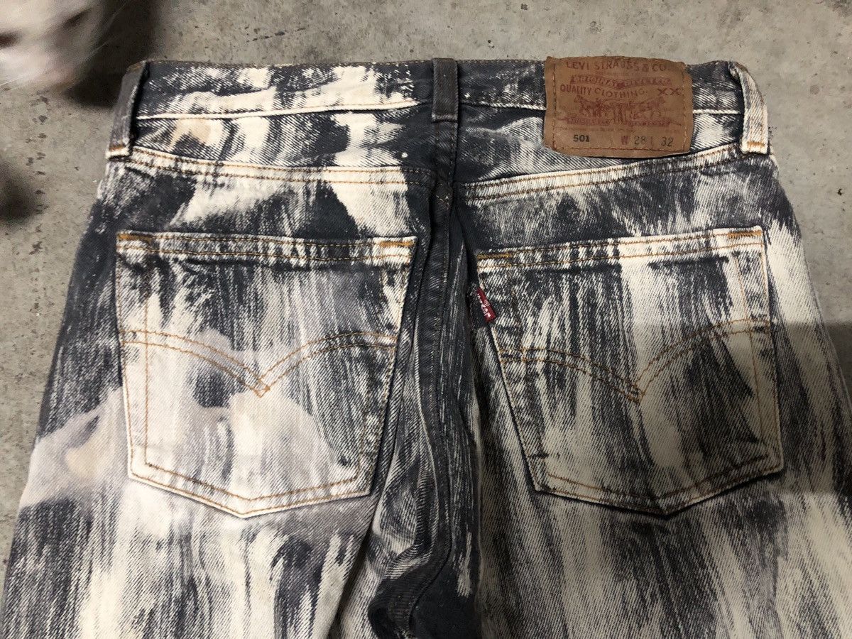 Levi's VINTAGE LEVIS DYE UNIQUE DENIM JEANS Size US 28 / EU 44 - 5 Thumbnail