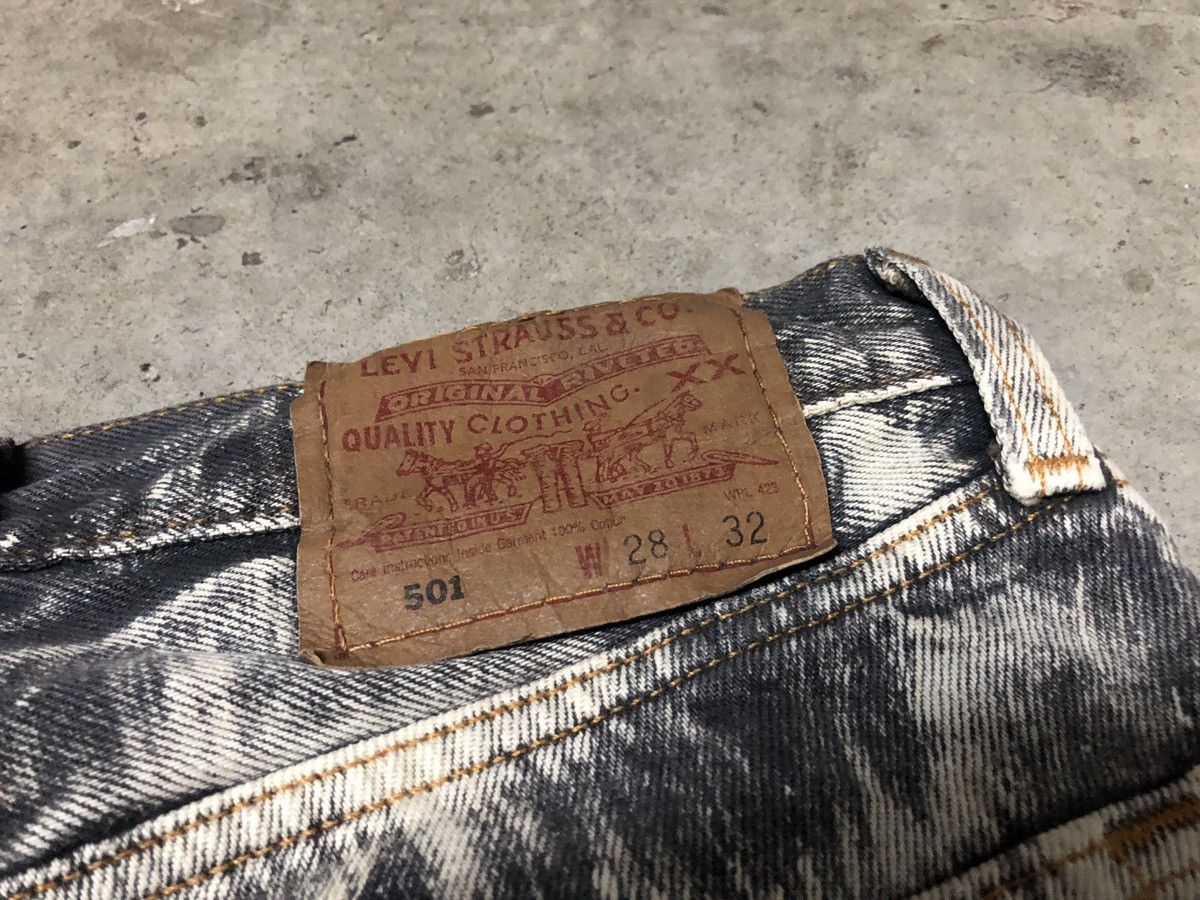 Levi's VINTAGE LEVIS DYE UNIQUE DENIM JEANS Size US 28 / EU 44 - 7 Thumbnail