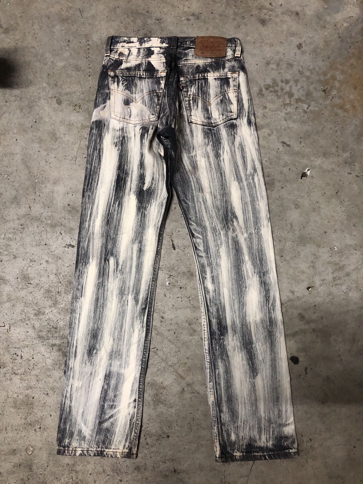 Levi's VINTAGE LEVIS DYE UNIQUE DENIM JEANS Size US 28 / EU 44 - 4 Thumbnail