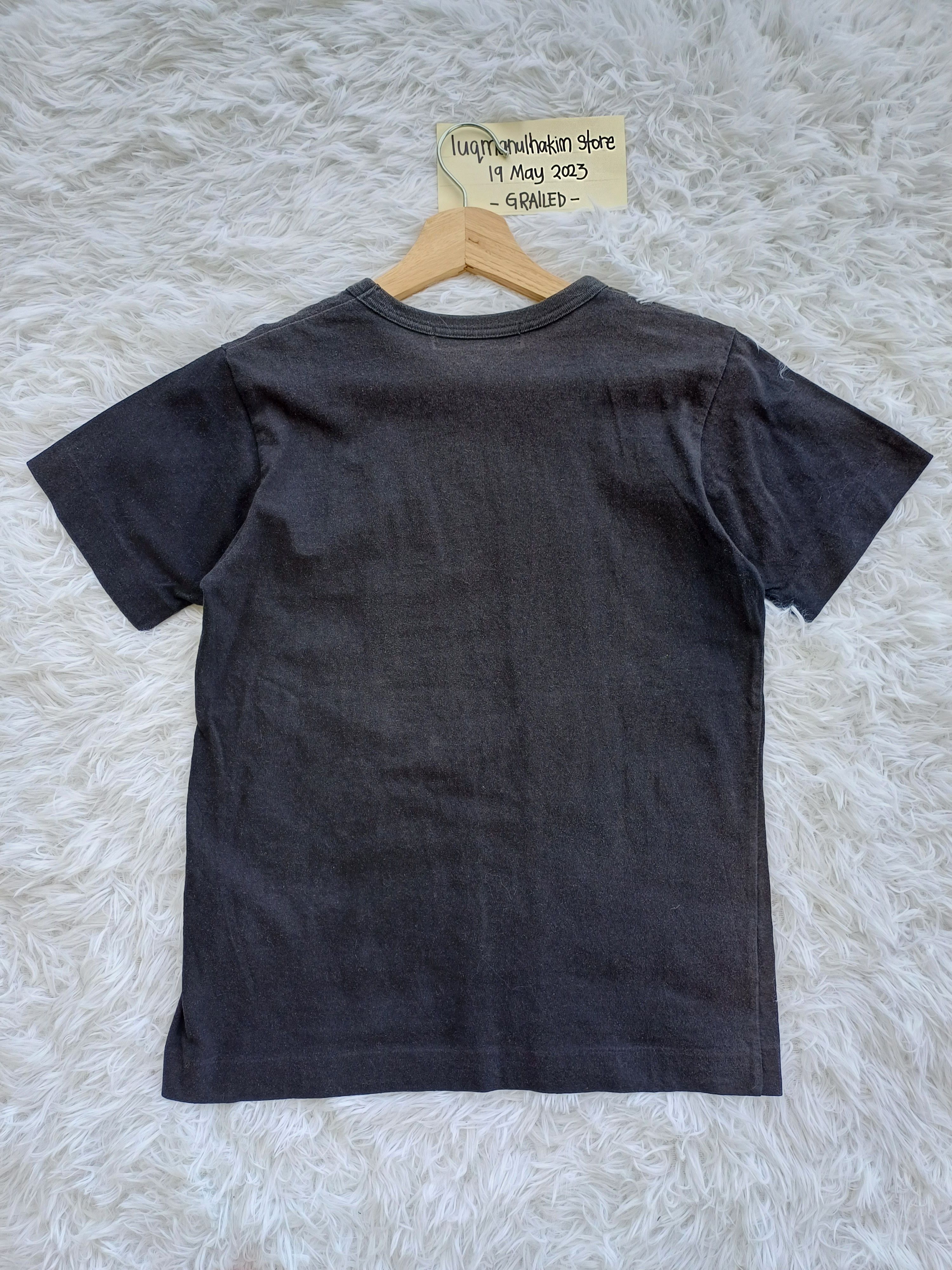 Comme des Garcons Rare Comme Des Garcons AD 2011 Black Black Tshirt Size US S / EU 44-46 / 1 - 4 Thumbnail