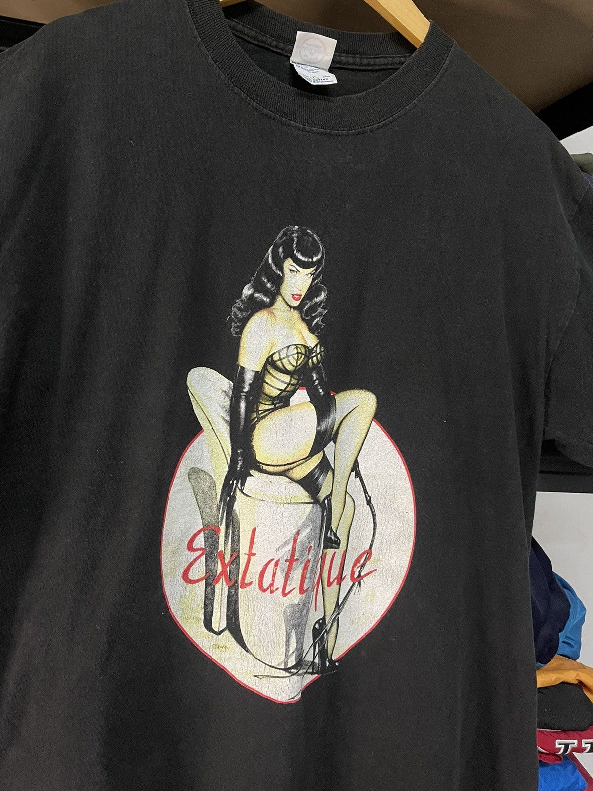 Delta × Other × Vintage Vintage 90s Extatique T-shirt Size US L / EU 52-54 / 3 - 2 Thumbnail