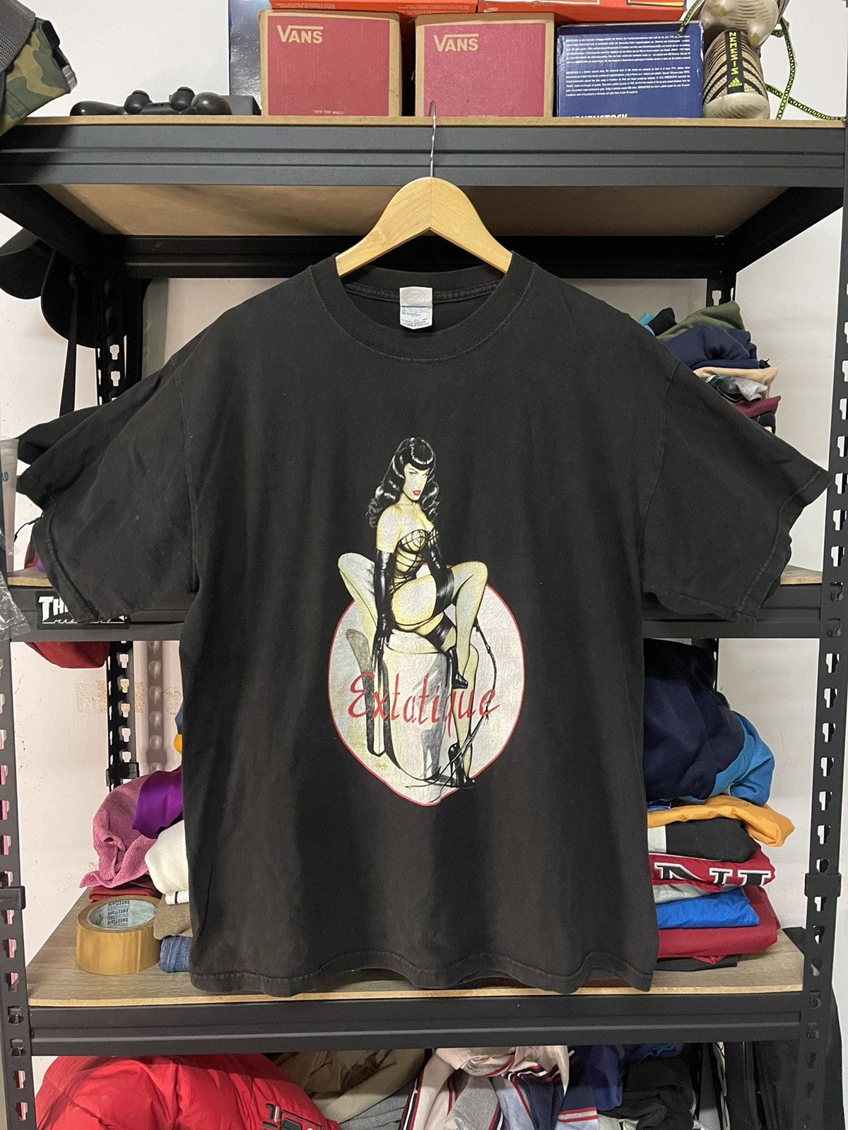 Delta × Other × Vintage Vintage 90s Extatique T-shirt Size US L / EU 52-54 / 3 - 1 Thumbnail