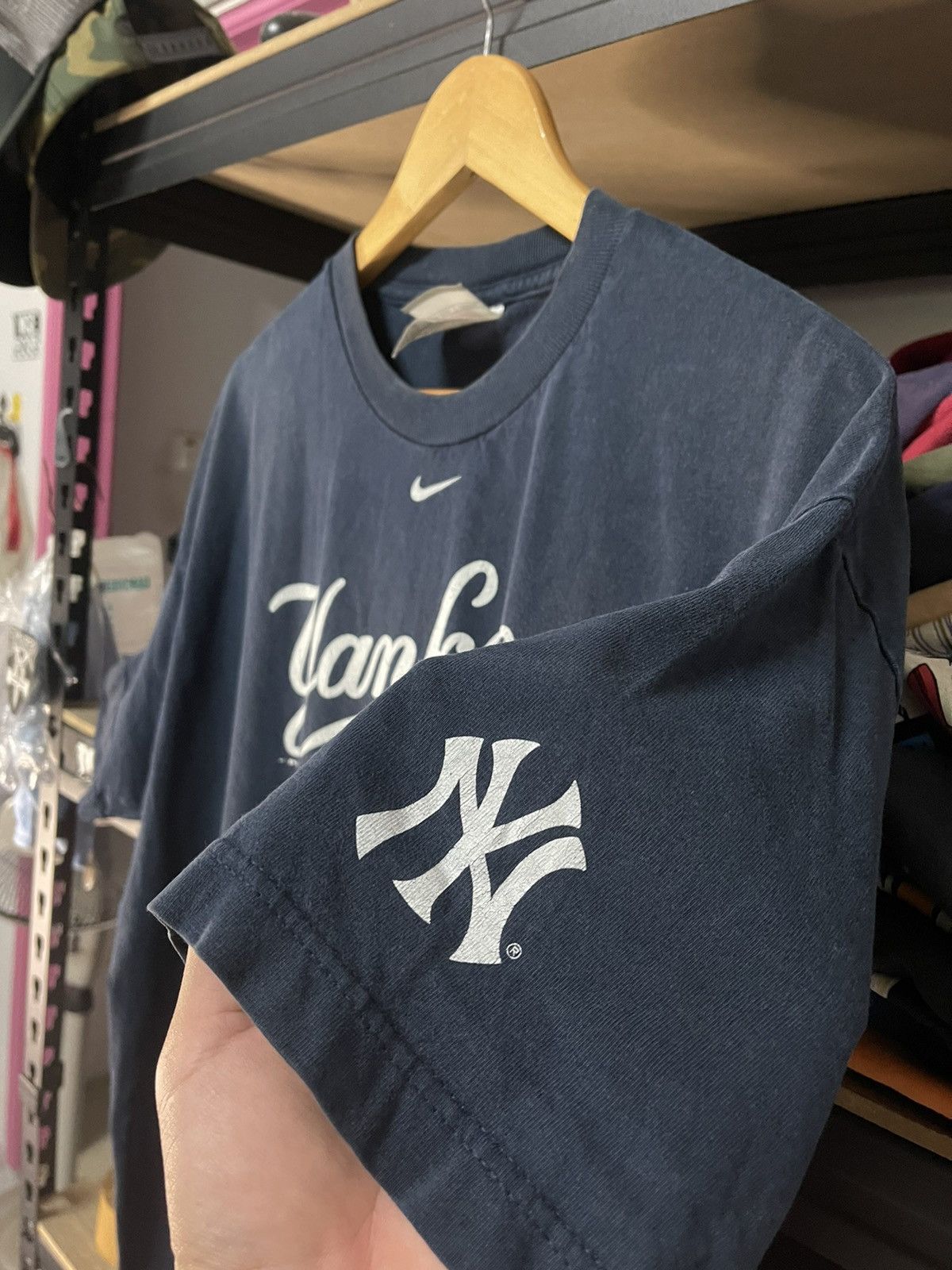 New York Yankees × Nike × Vintage Vintage Nike New York Yankees T-shirt Size US L / EU 52-54 / 3 - 4 Thumbnail