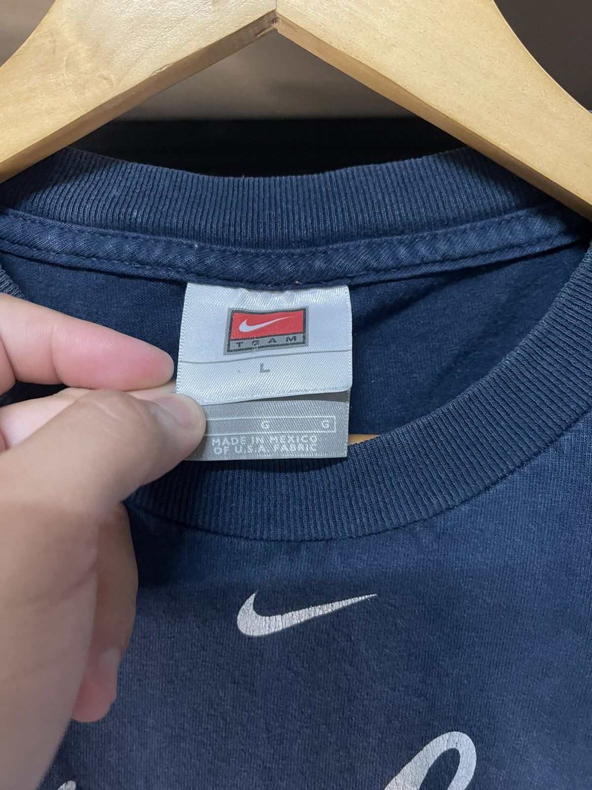 New York Yankees × Nike × Vintage Vintage Nike New York Yankees T-shirt Size US L / EU 52-54 / 3 - 3 Thumbnail