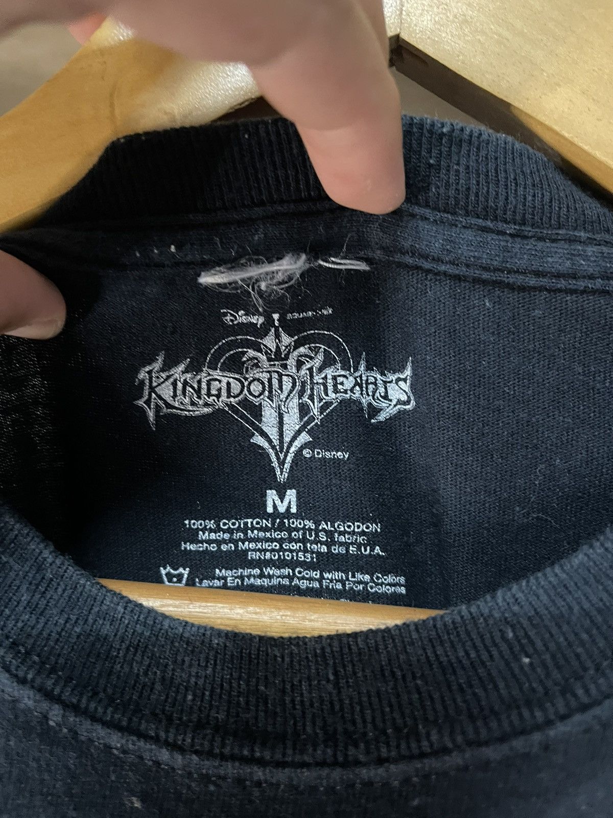 Disney × Playstation × The Game Disney Kingdom Hearts T-shirt Video Game Promo Size US M / EU 48-50 / 2 - 3 Thumbnail