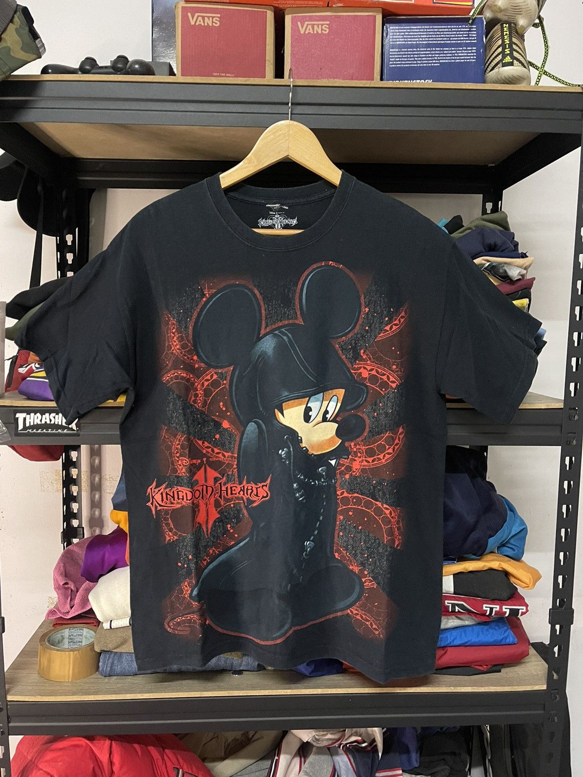 Disney × Playstation × The Game Disney Kingdom Hearts T-shirt Video Game Promo Size US M / EU 48-50 / 2 - 1 Thumbnail