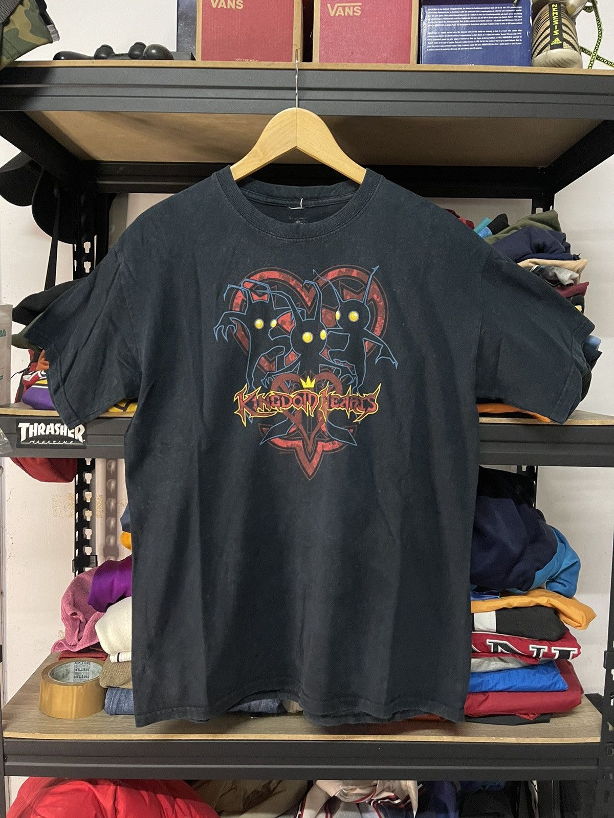 Disney × Playstation × The Game Kingdom Hearts T-shirt Video Game Promo Size US M / EU 48-50 / 2 - 1 Thumbnail