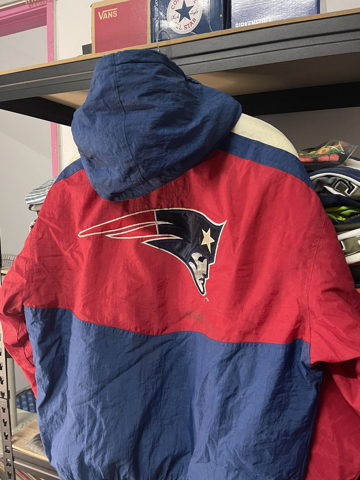 NFL × Reebok × Vintage Vintage 90s Patriots Jacket Pro Line NFL Size US M / EU 48-50 / 2 - 6 Thumbnail