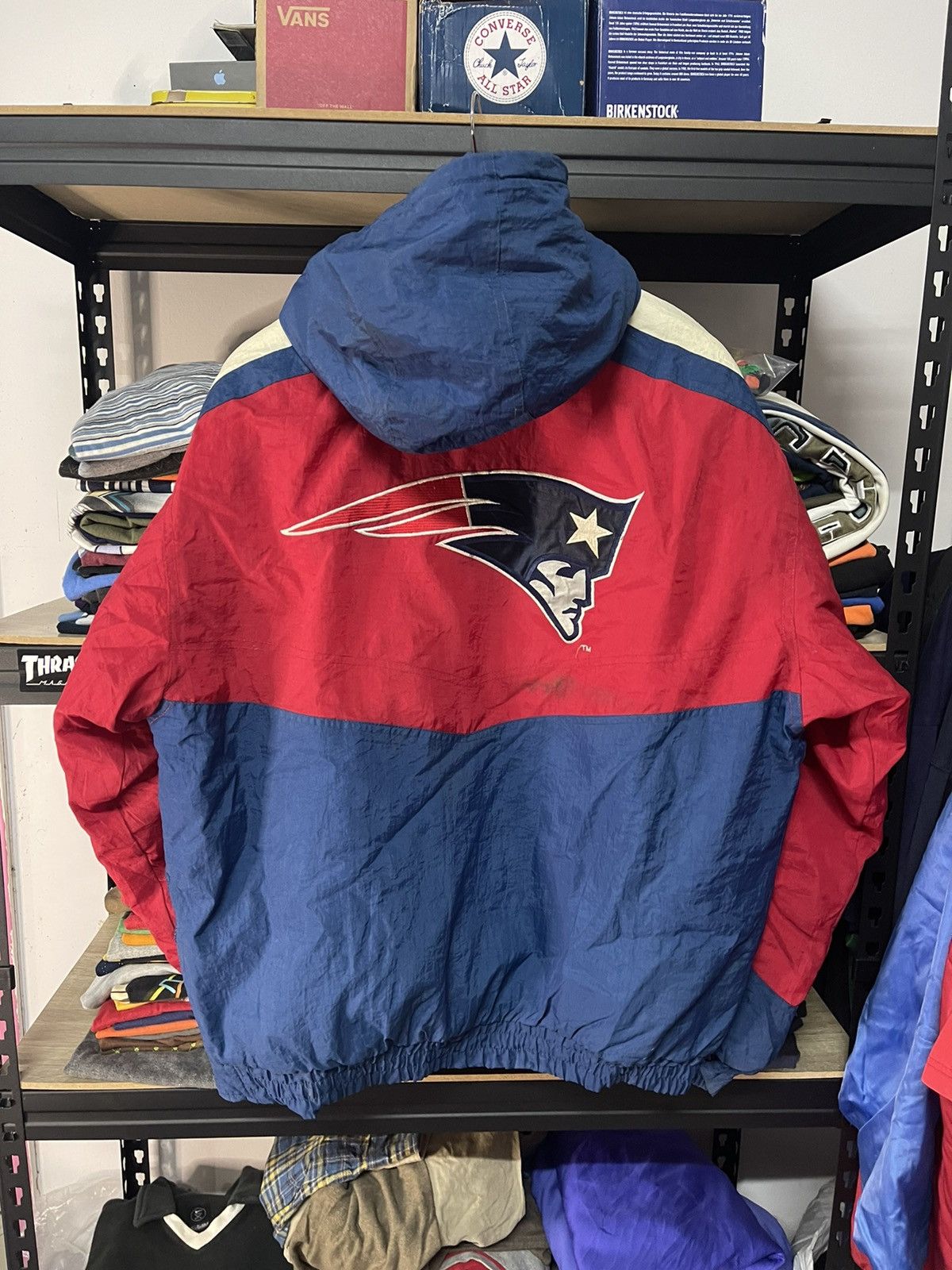 Vintage 90s Patriots Jacket Pro Line NFL