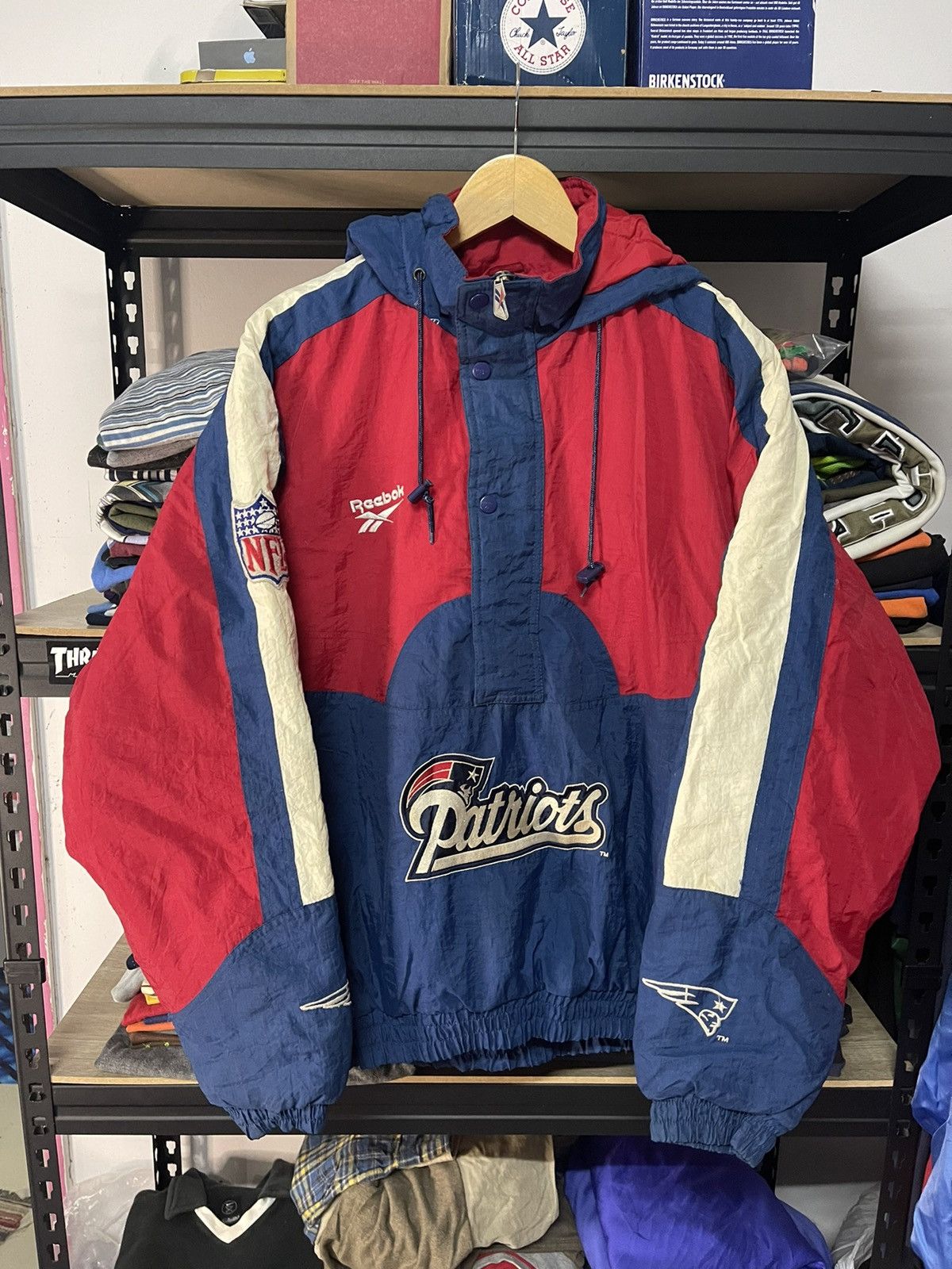 NFL Reebok Vintage Vintage 90s Patriots Jacket Pro Line NFL Grailed