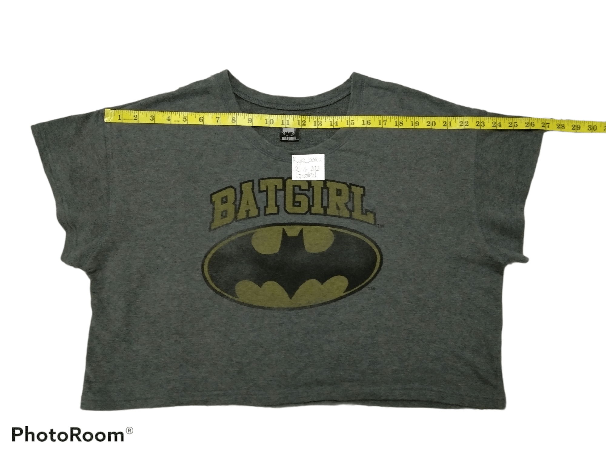DC Comics BATGIRL CROP TOP Size XL / US 12-14 / IT 48-50 - 2 Thumbnail