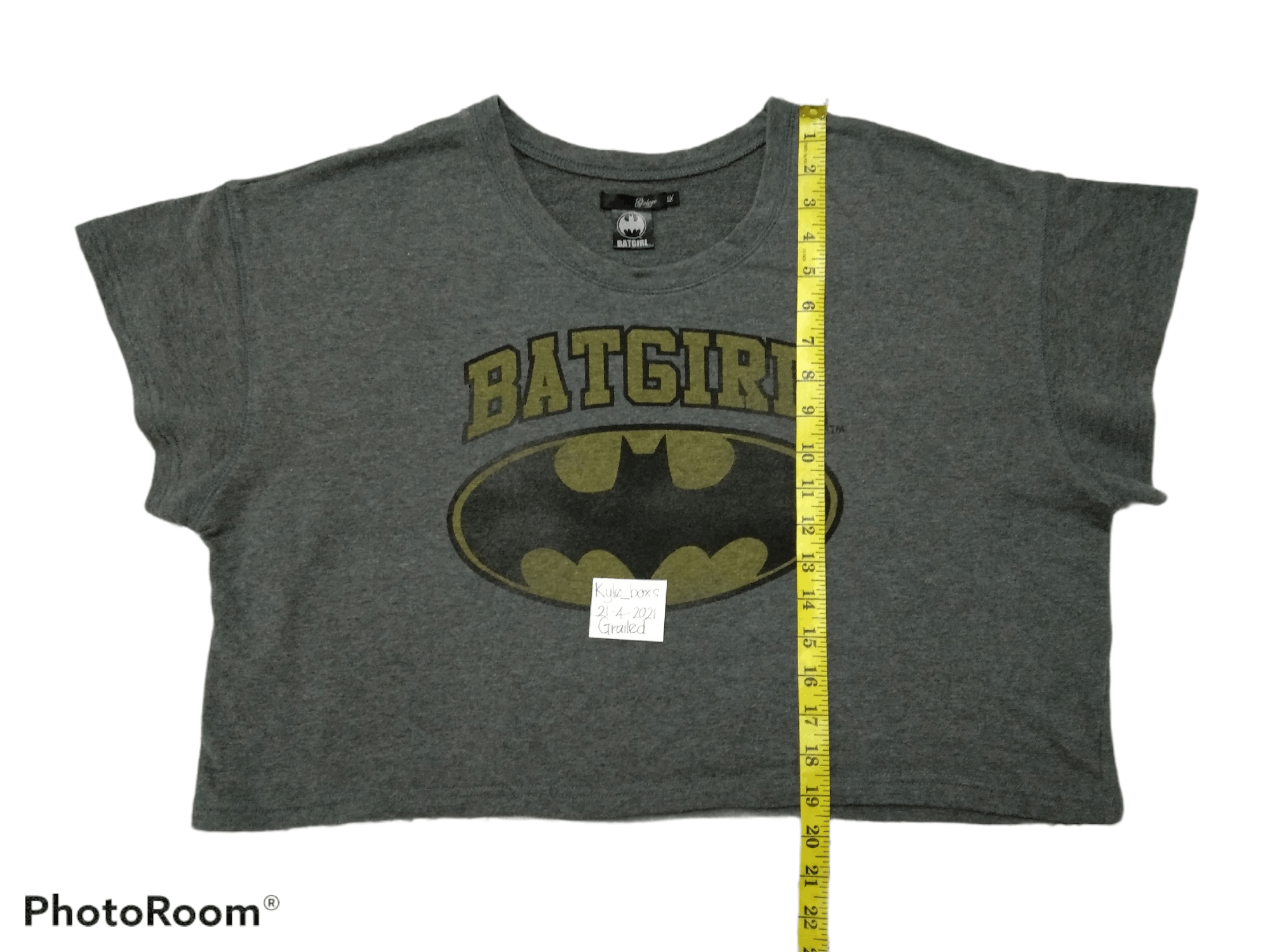DC Comics BATGIRL CROP TOP Size XL / US 12-14 / IT 48-50 - 3 Thumbnail