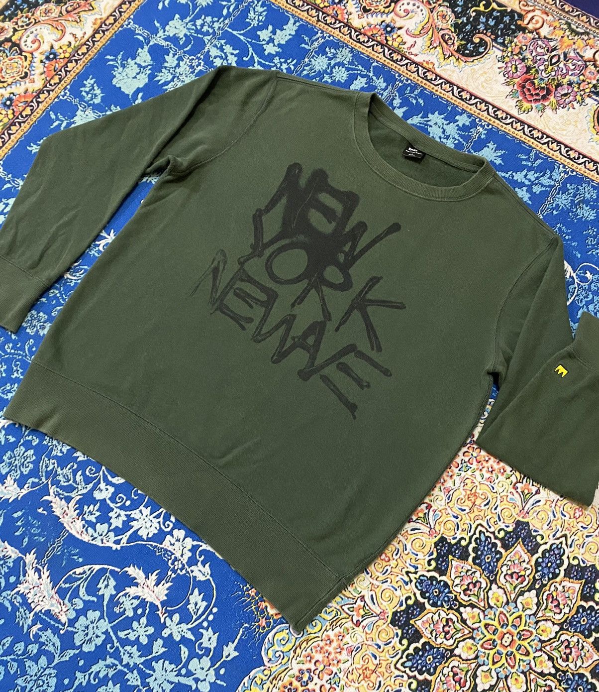 Designer × Jean-Michel Basquiat Jean Michel Basquiat Spellout New York Newave Crewneck Size US L / EU 52-54 / 3 - 2 Thumbnail