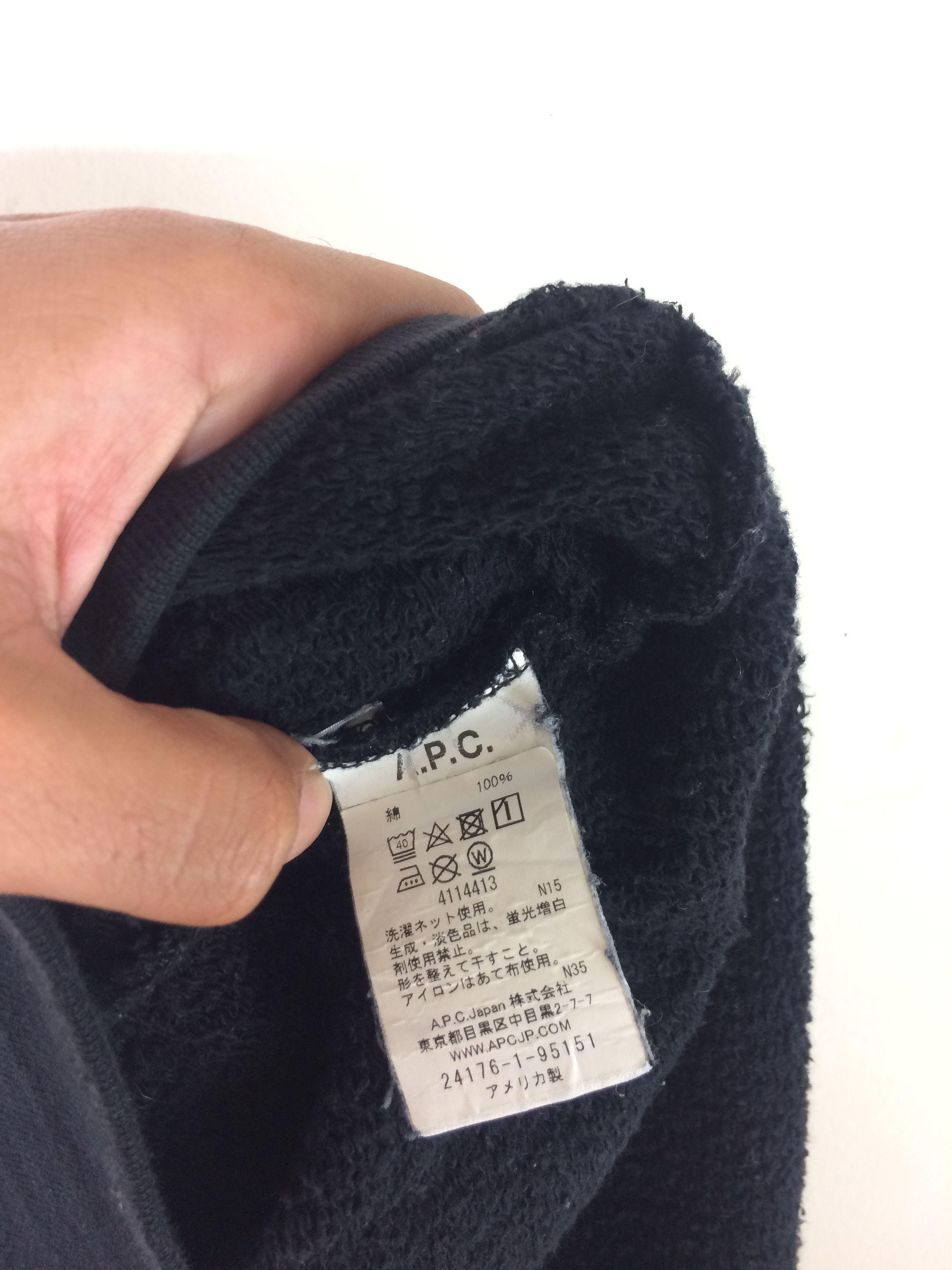 A.P.C. × Designer A.P.C Spell out Crewneck Sweatshirt Size US M / EU 48-50 / 2 - 10 Thumbnail