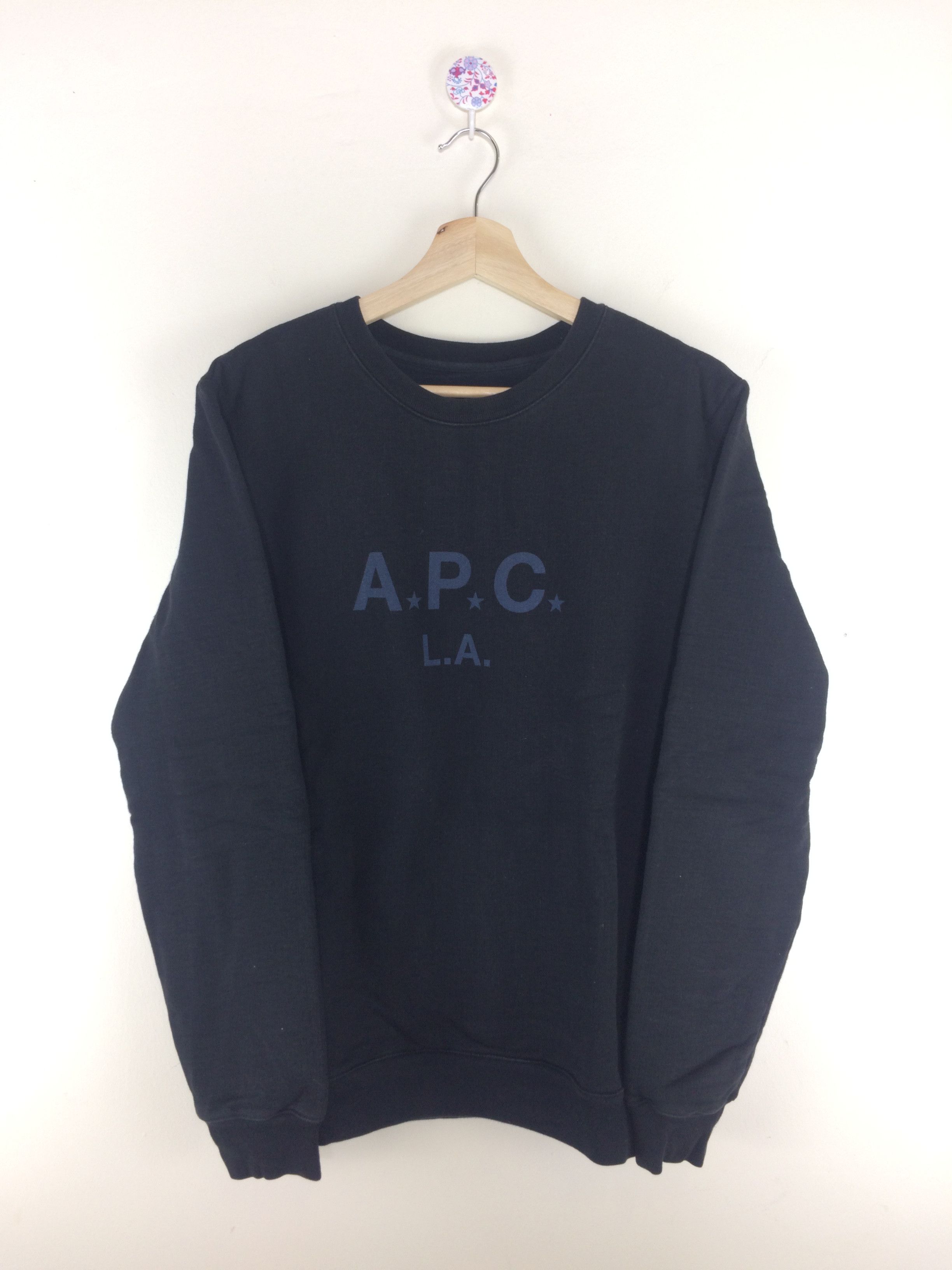 A.P.C. × Designer A.P.C Spell out Crewneck Sweatshirt Size US M / EU 48-50 / 2 - 2 Thumbnail