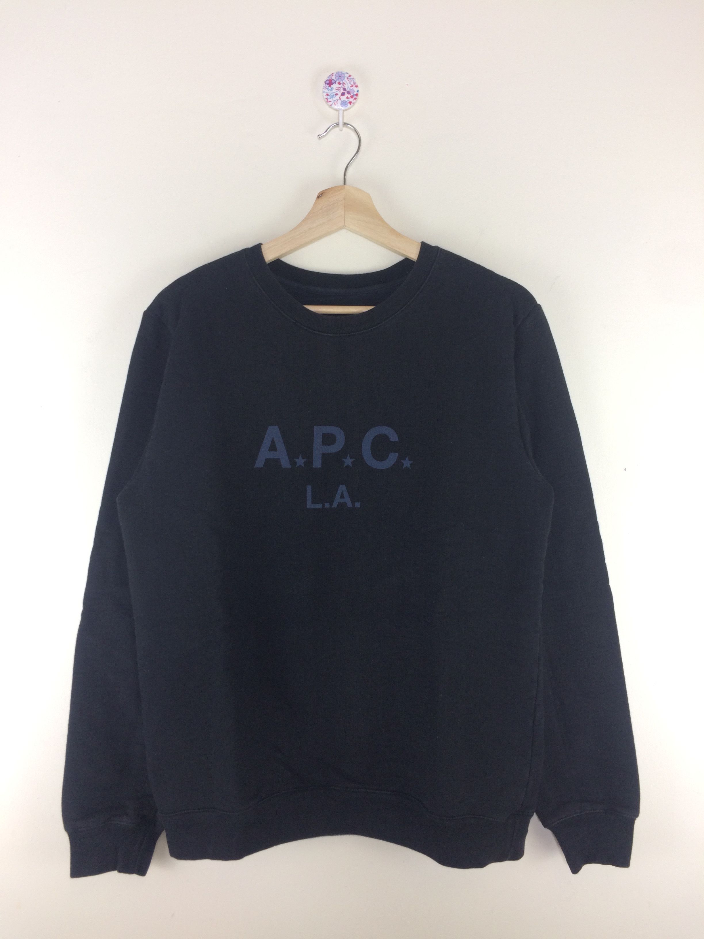 A.P.C. × Designer A.P.C Spell out Crewneck Sweatshirt Size US M / EU 48-50 / 2 - 5 Thumbnail