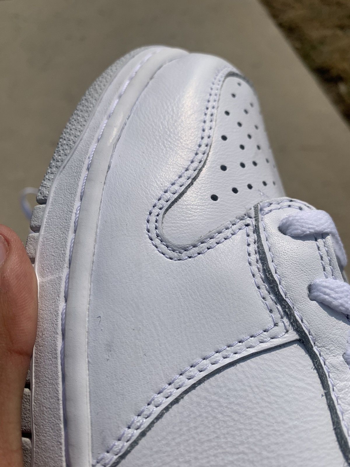 Nike Nike Dunk High “Pure Platinum” 12 Size US 12 / EU 45 - 3 Thumbnail